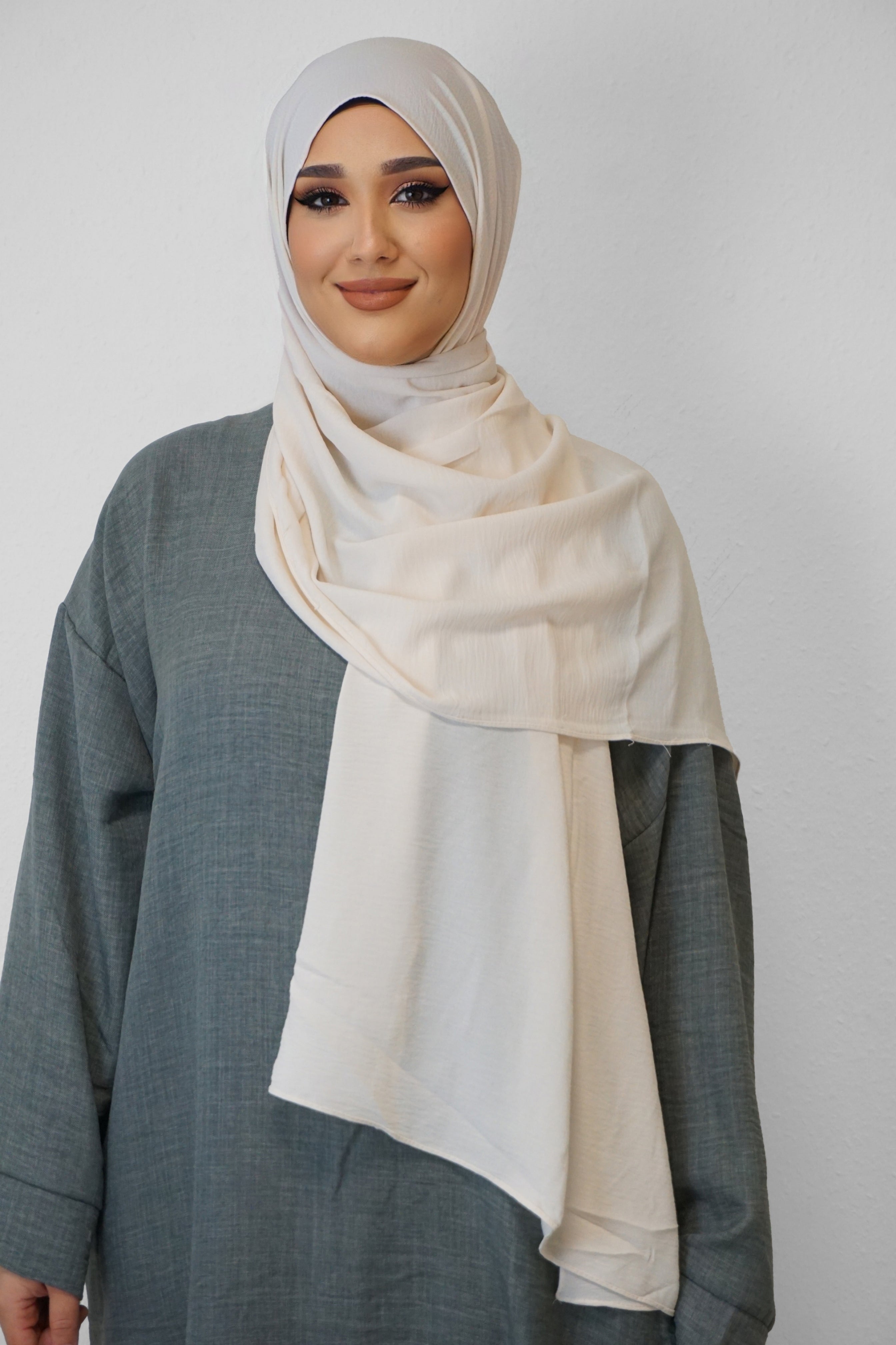 Jazz Hijab Elfenbein