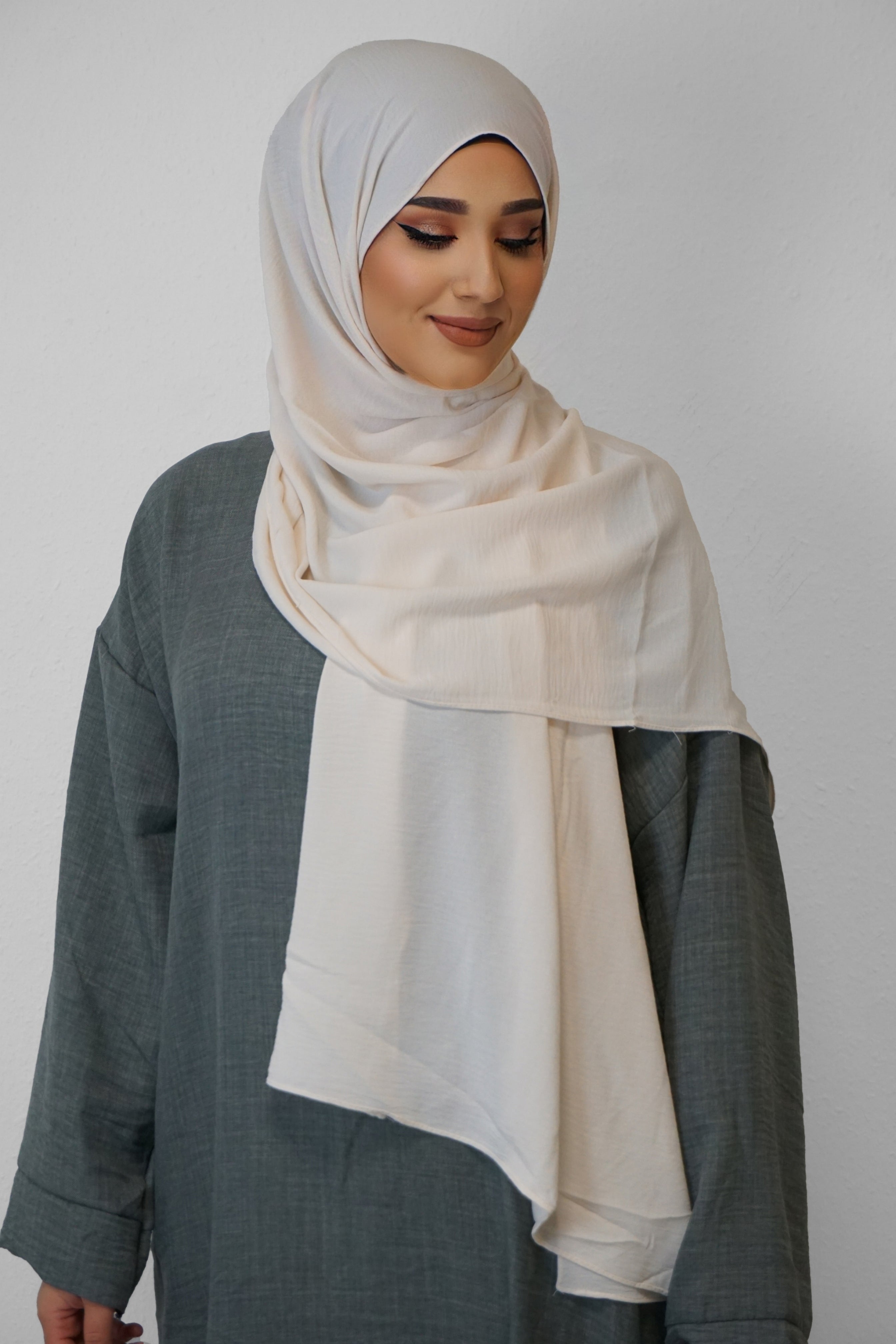 Jazz Hijab Elfenbein
