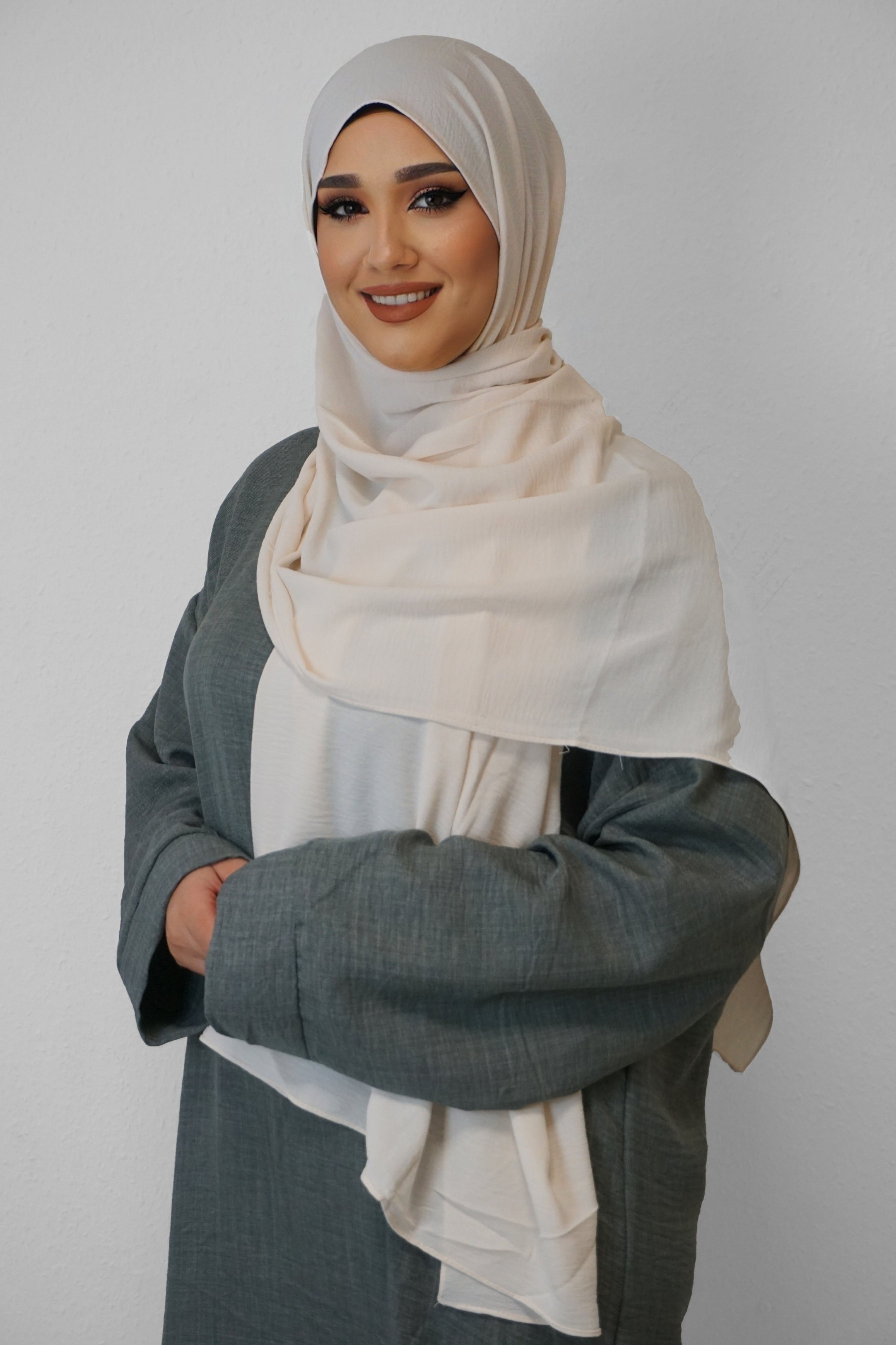Jazz Hijab Elfenbein