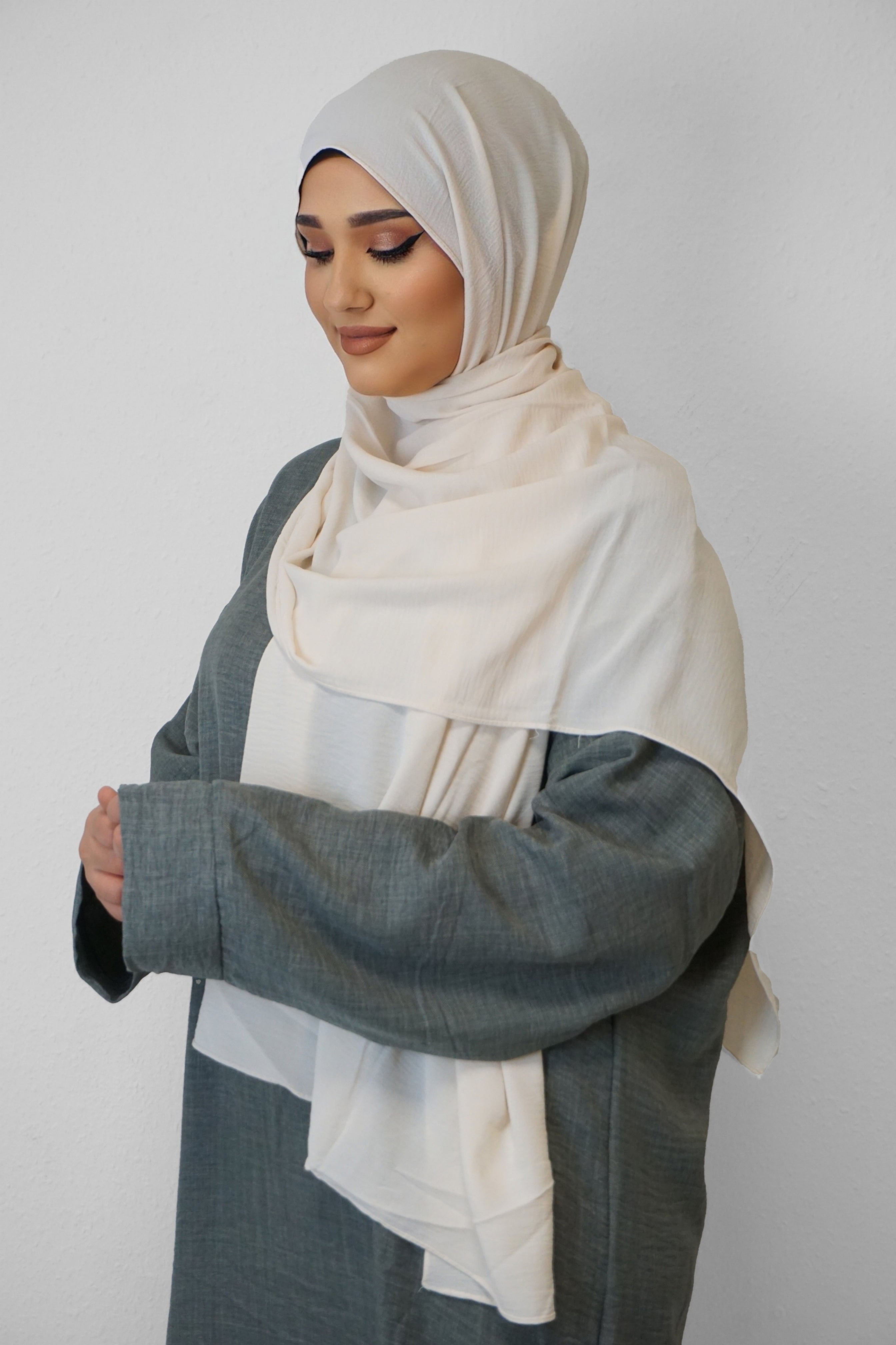 Jazz Hijab Elfenbein