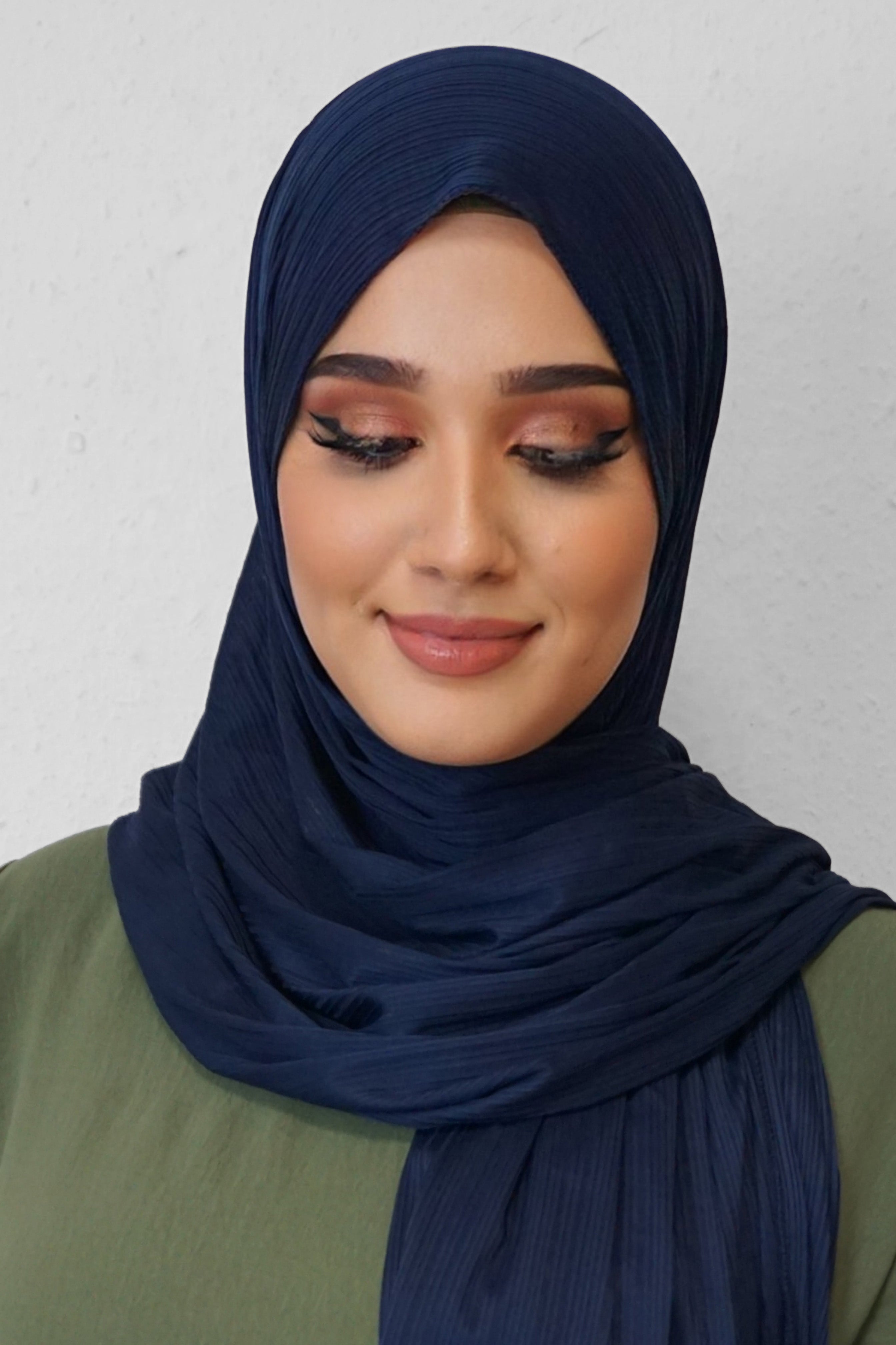 Jersey Ripped Fein Dunkelblau