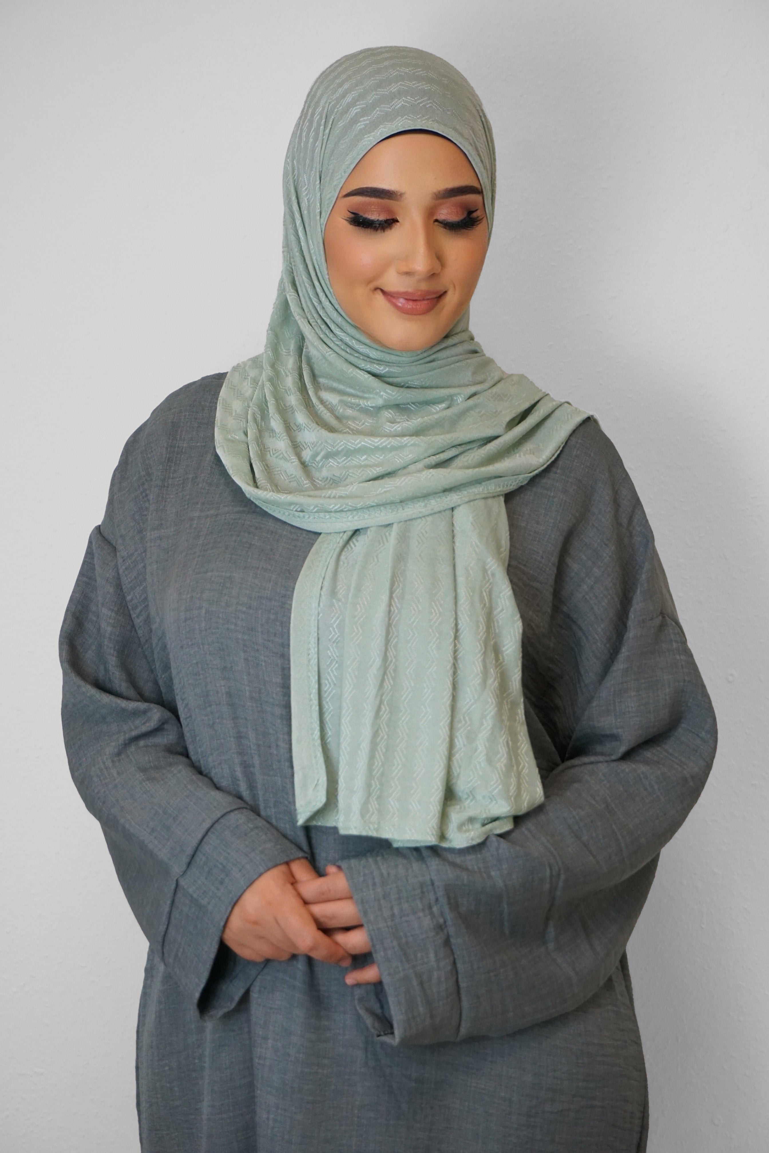 Jersey Ripped Elegance Pistazie