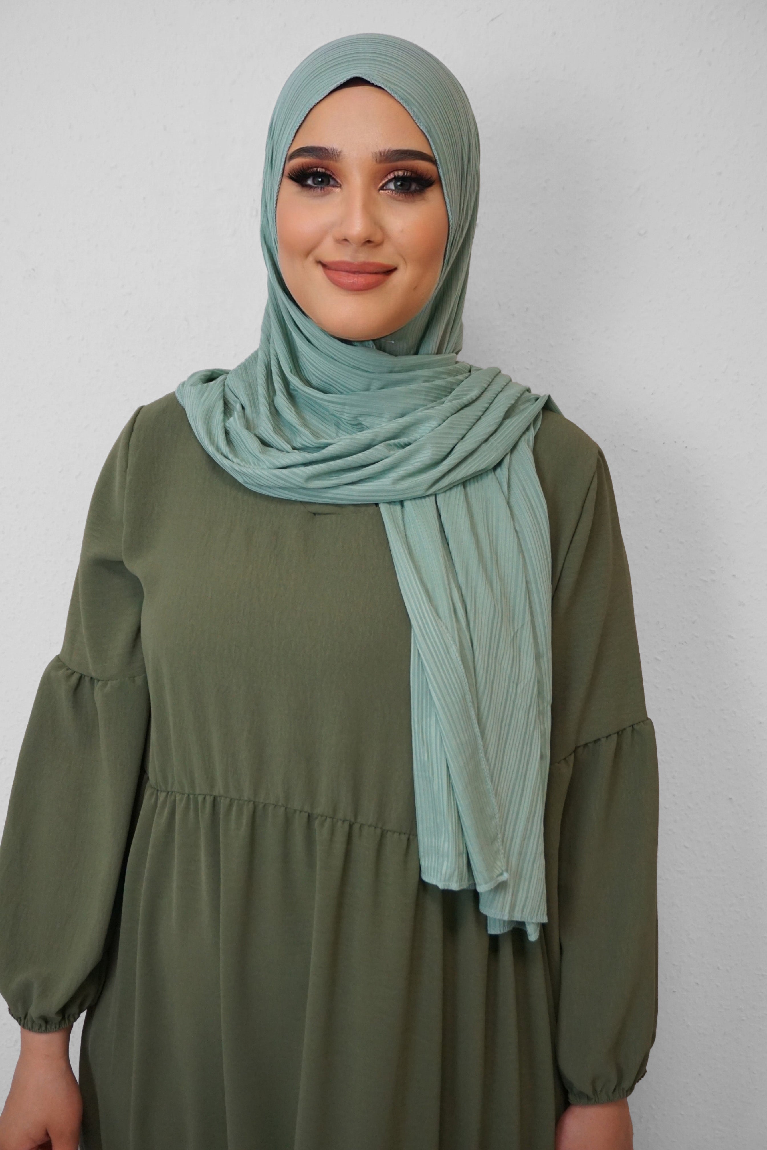 Jersey Ripped Fein Light-Grün