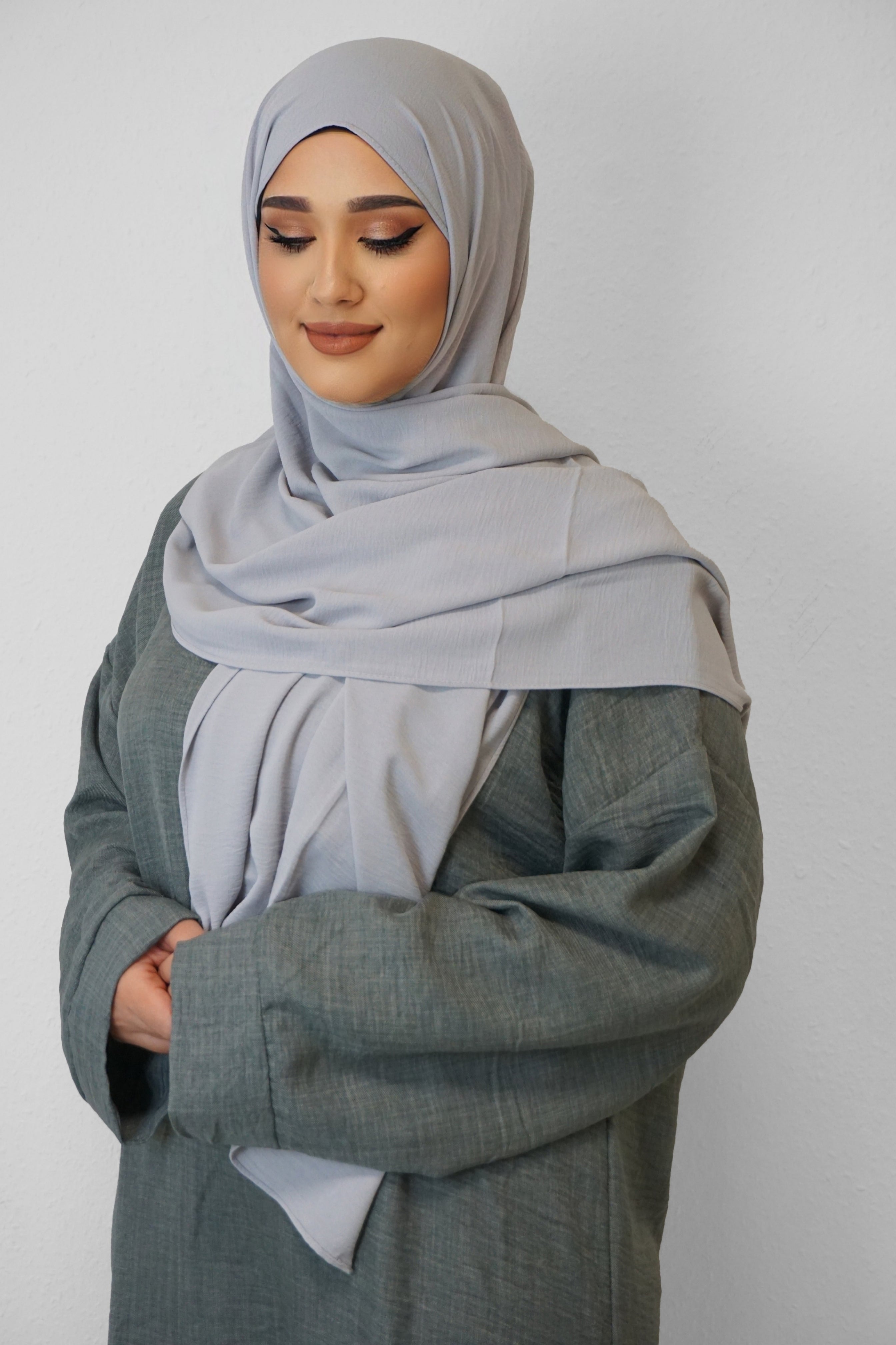 Jazz Hijab Hellgrau
