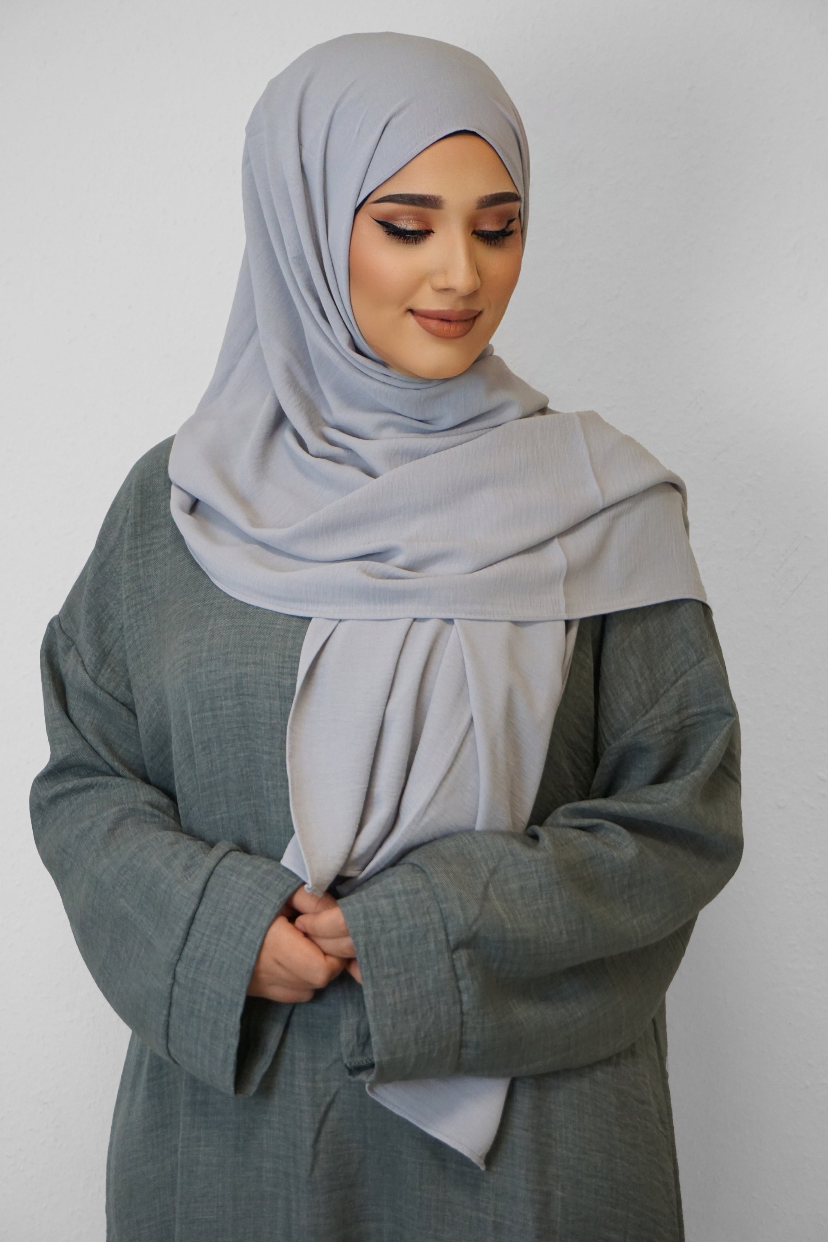 Jazz Hijab Hellgrau