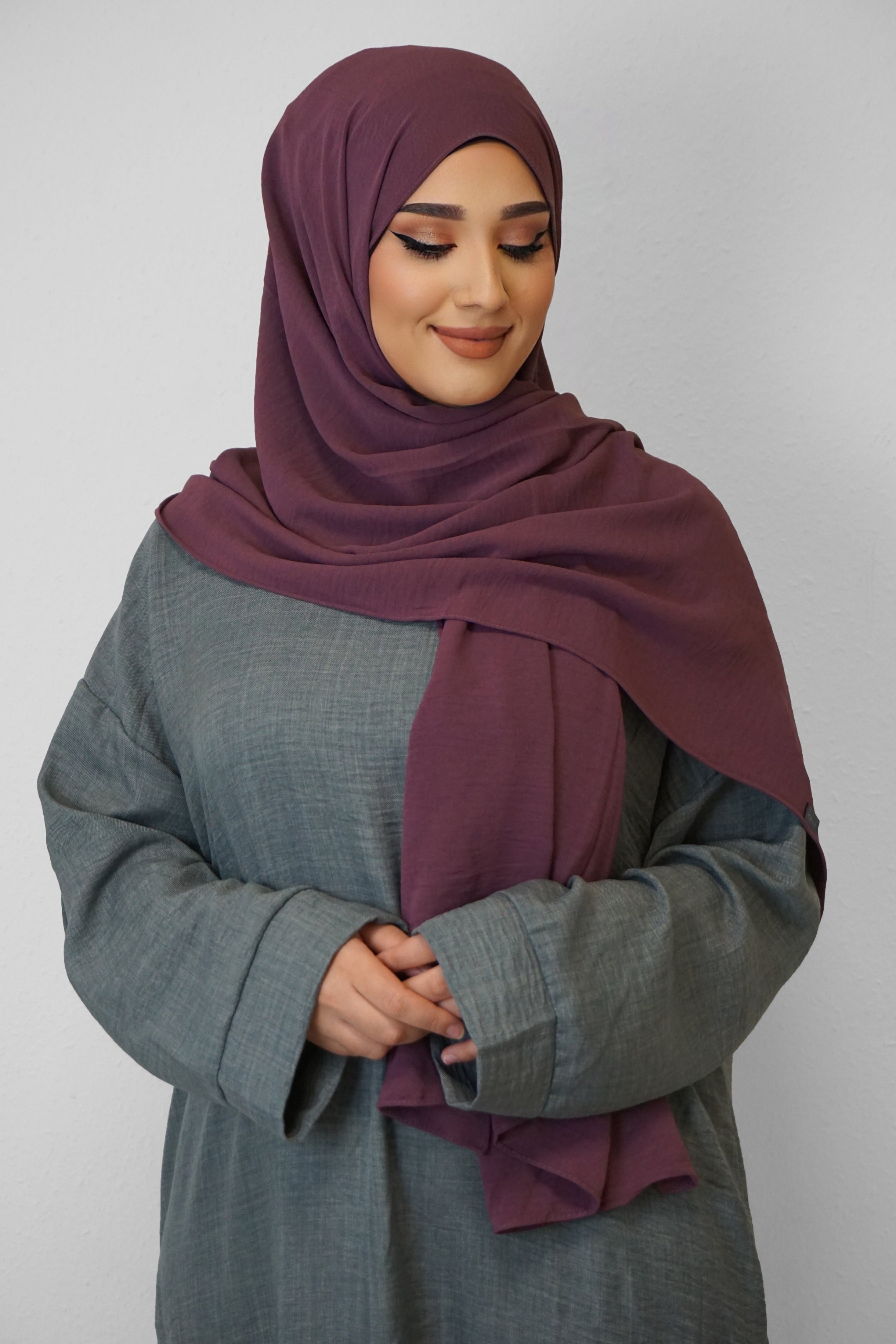 Jazz Hijab Darkviolett