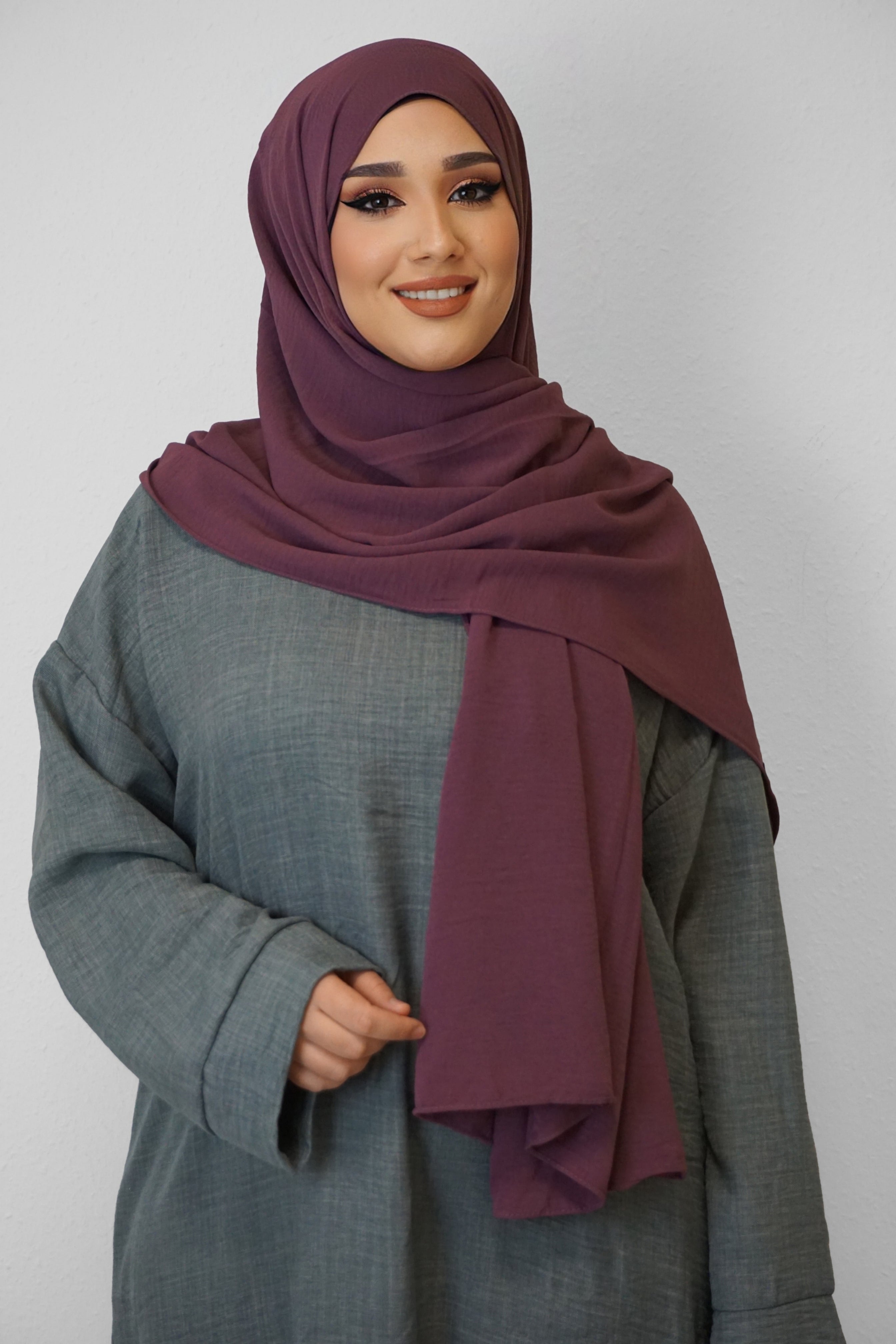 Jazz Hijab Darkviolett