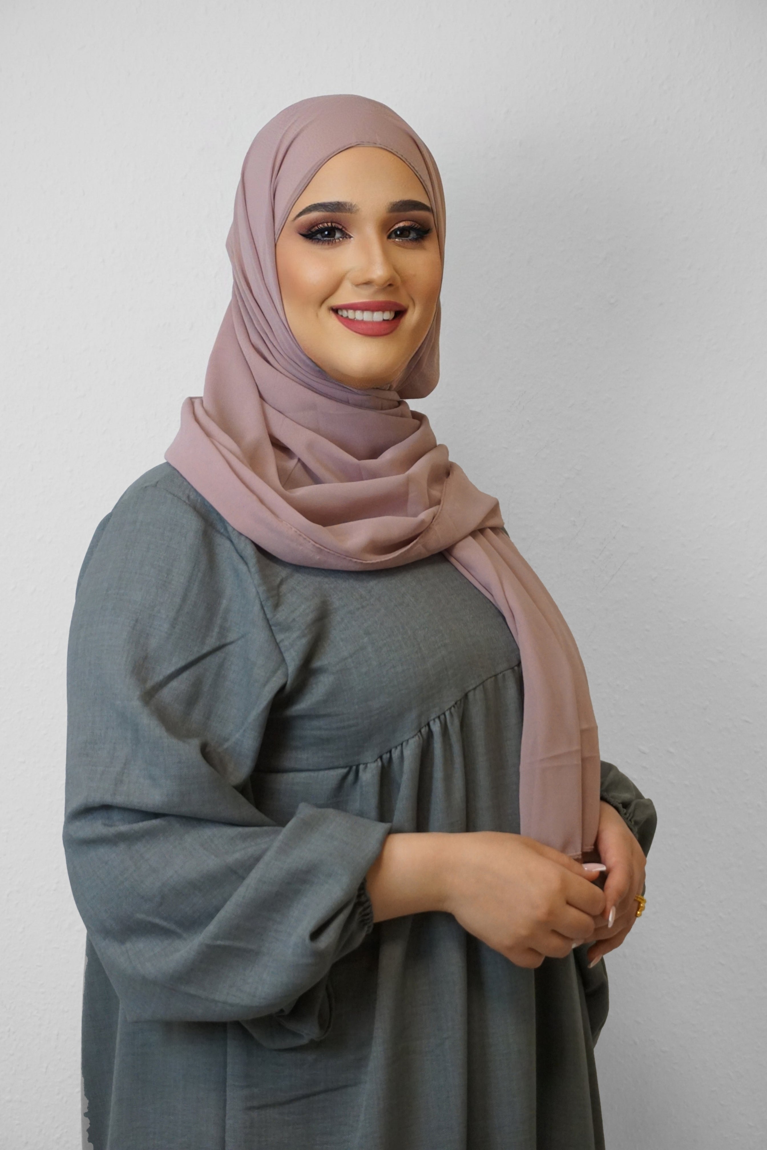 Chiffon XL Hijab Blush