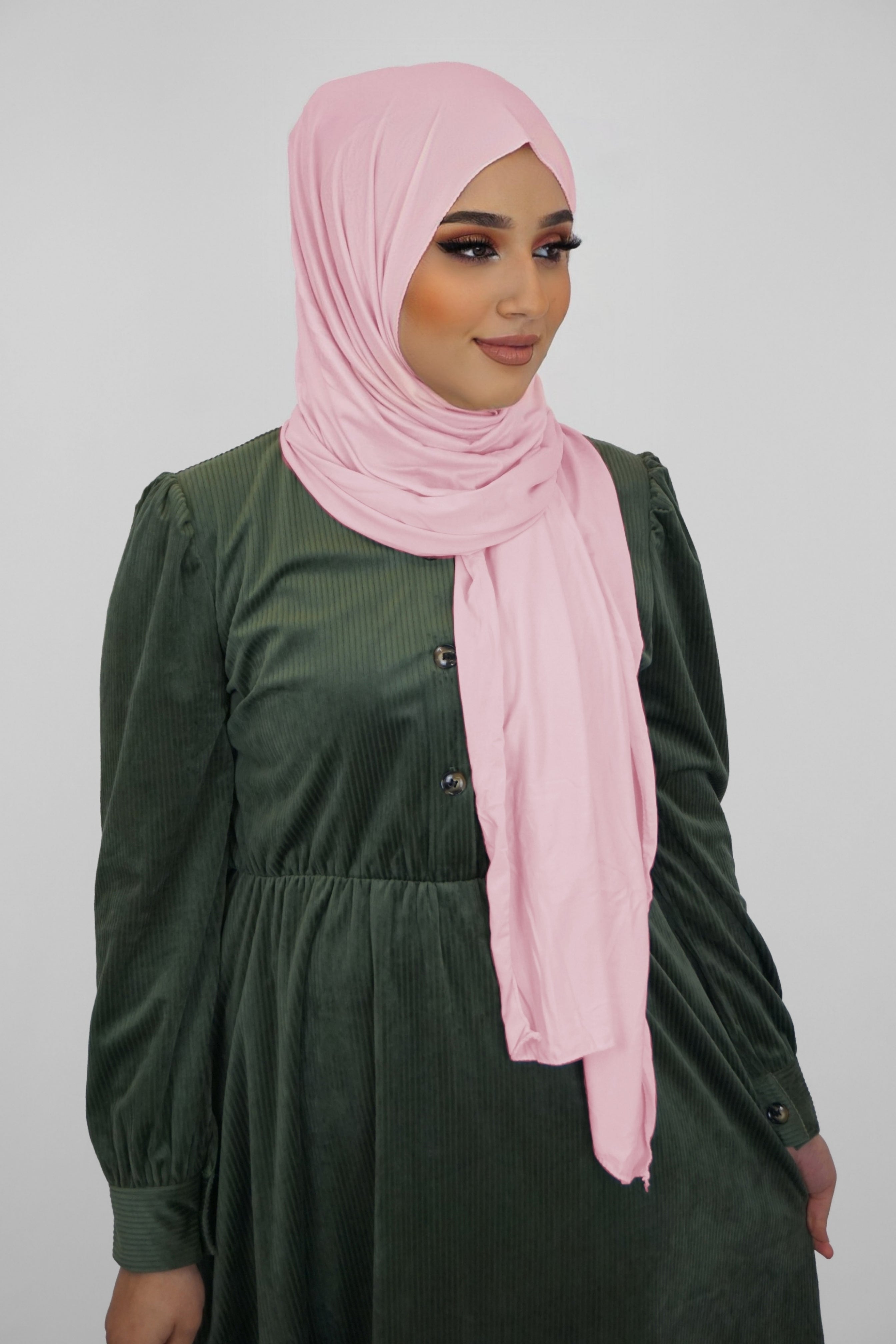 Jersey Hijab Fiza Pink