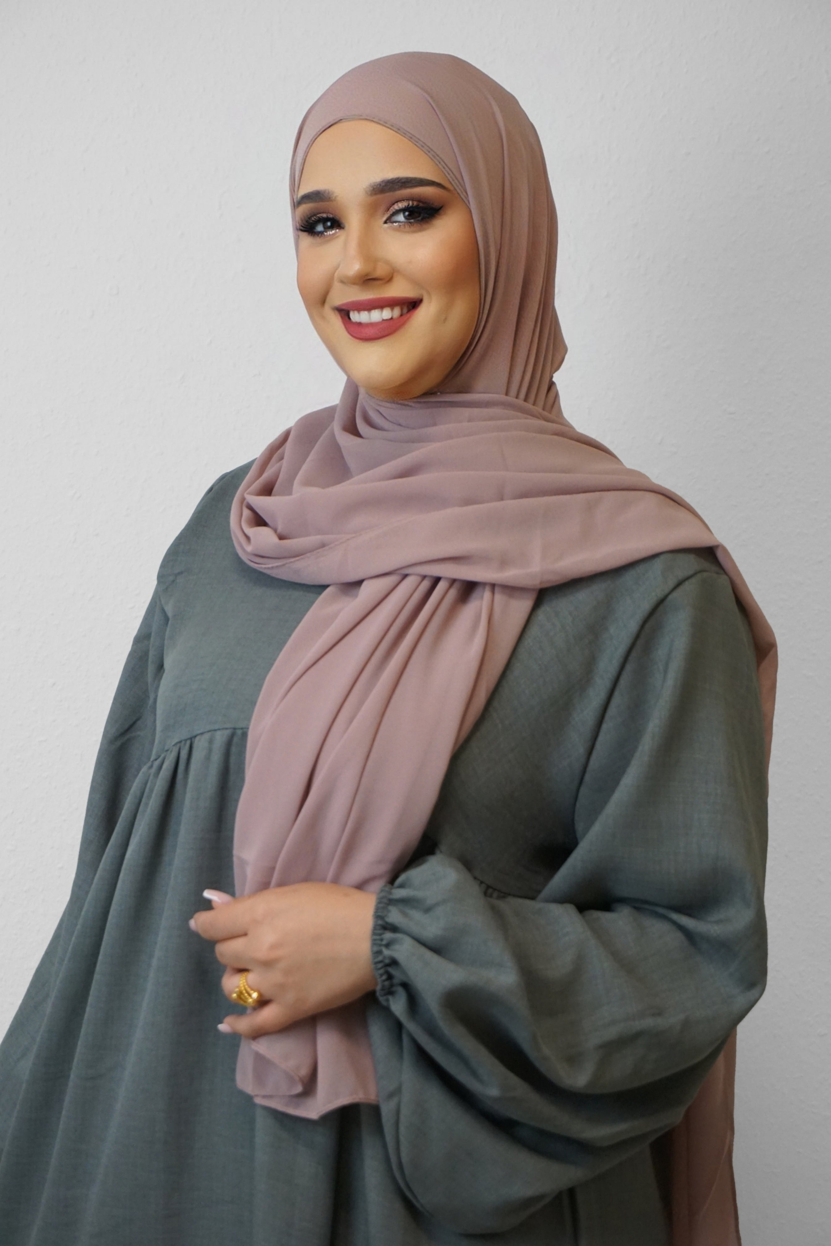 Chiffon XL Hijab Blush