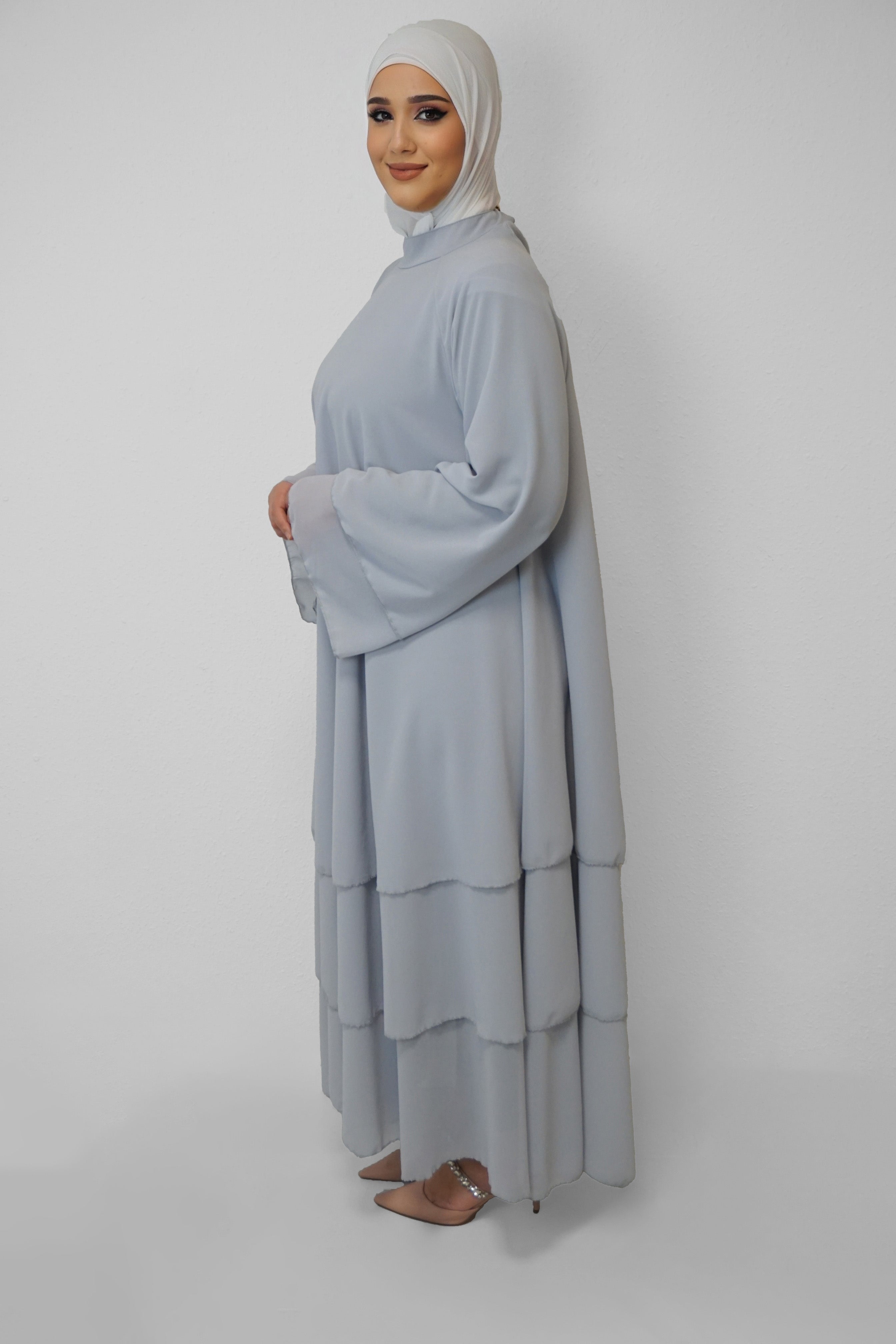 Abaya Chalisa Hellgrau