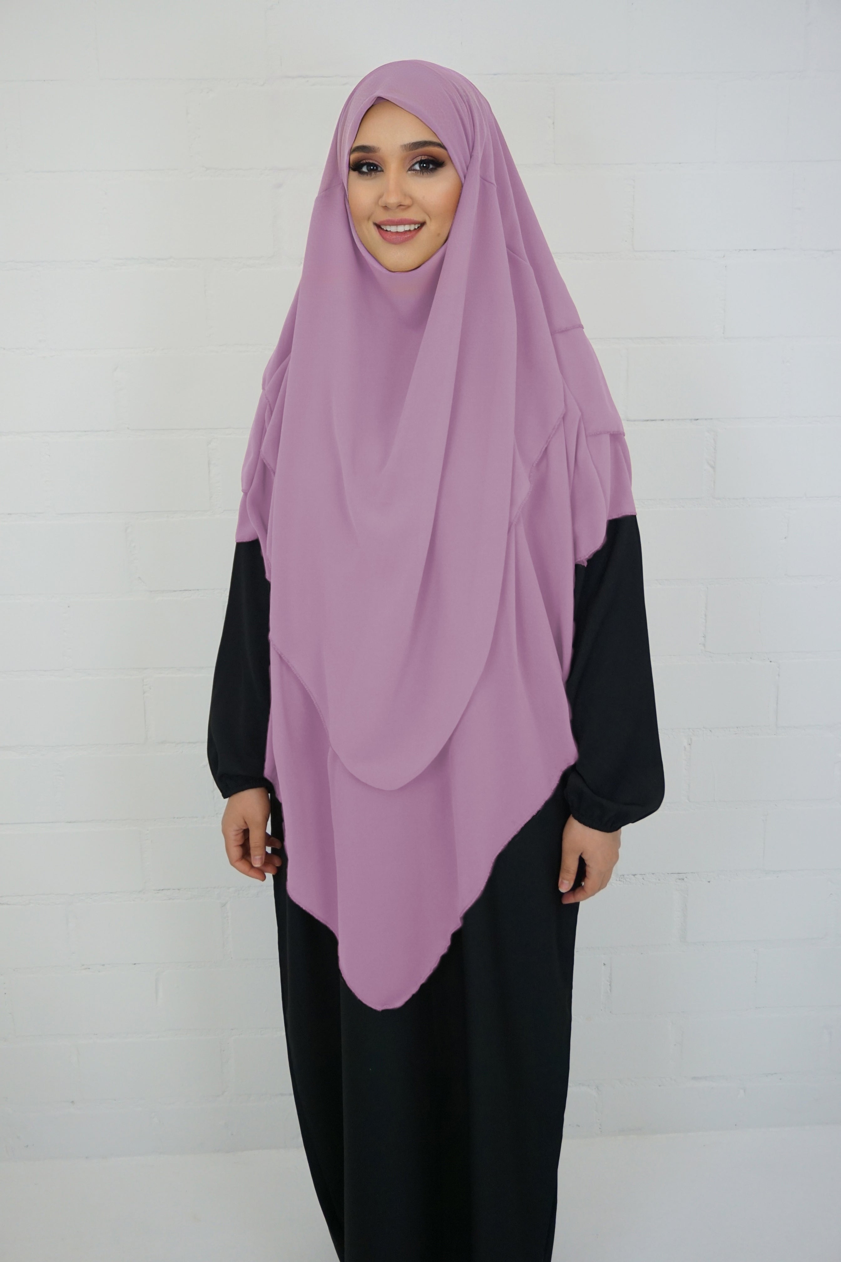 Khimar 3-lagig Blush