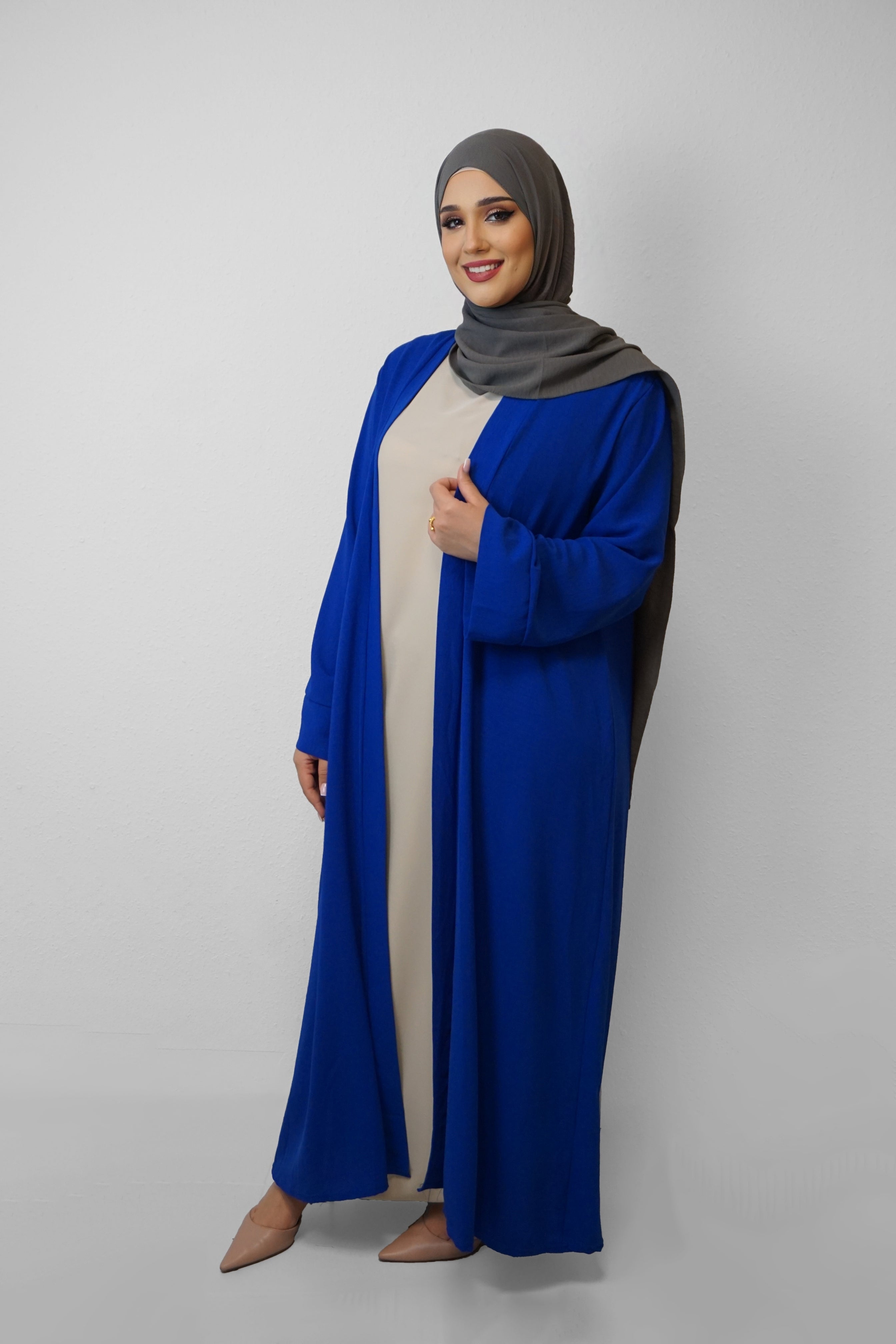 Kimono Narges Royalblau