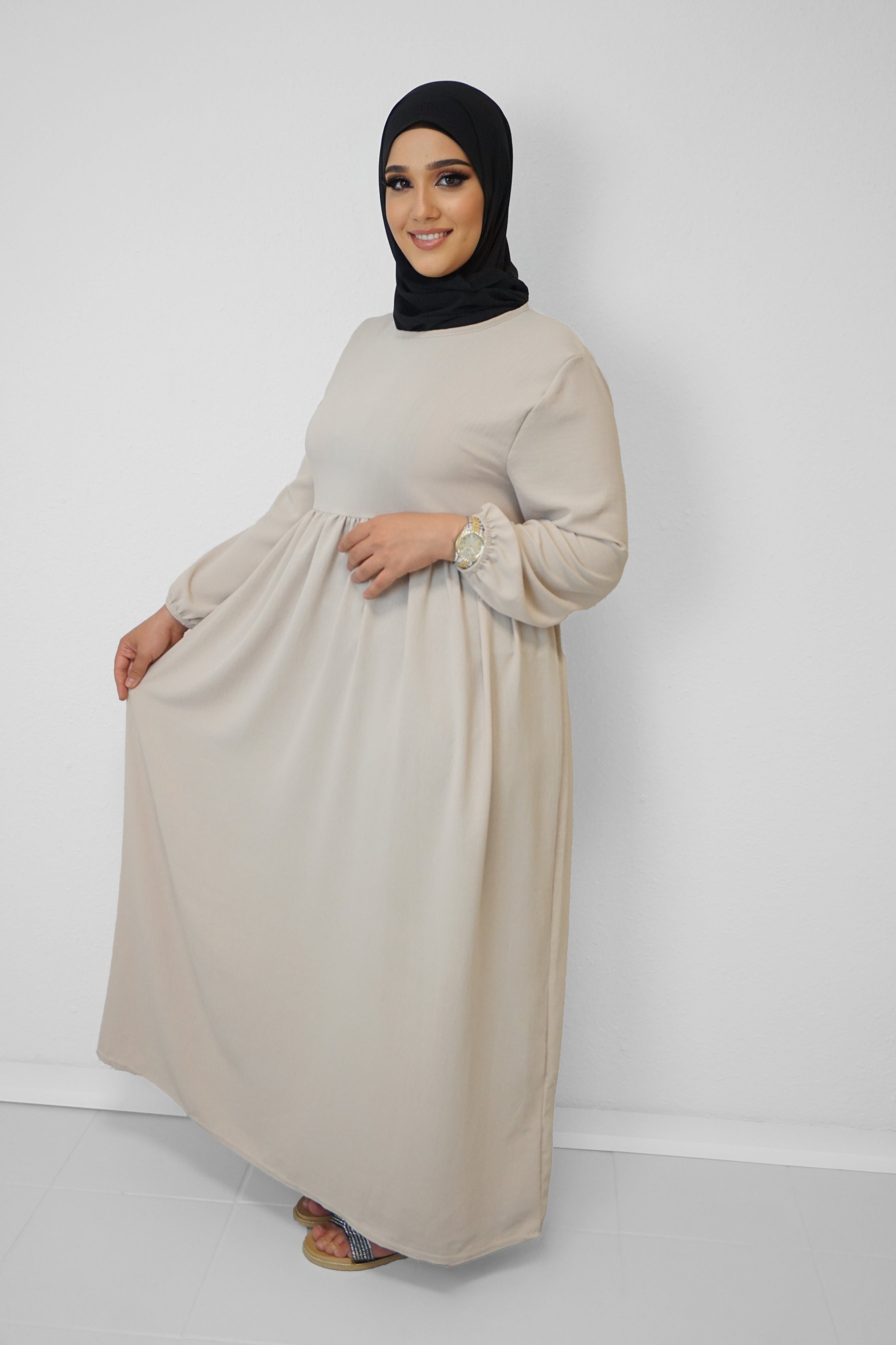 Jazz Abaya Musarat Hellbeige