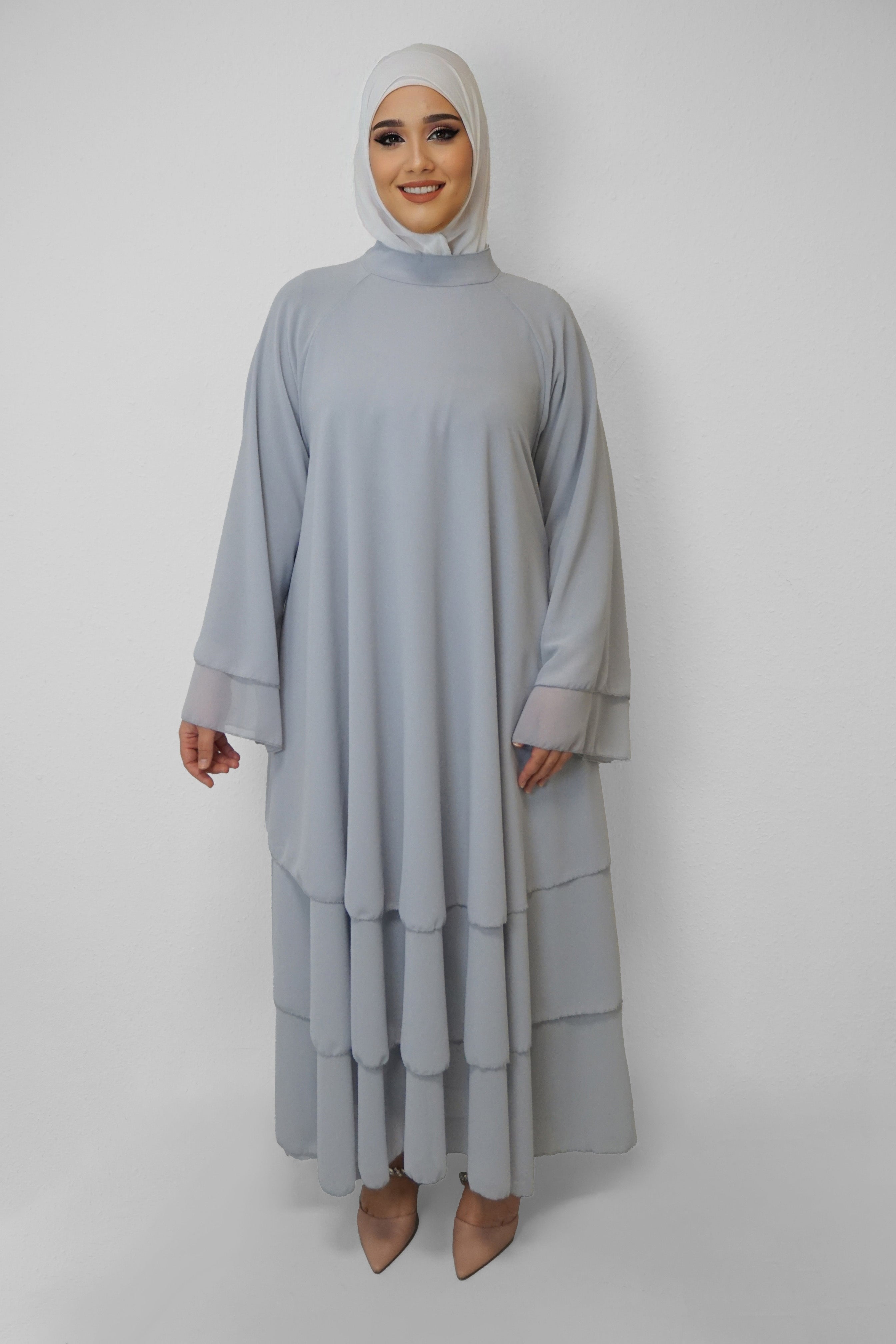 Abaya Chalisa Hellgrau