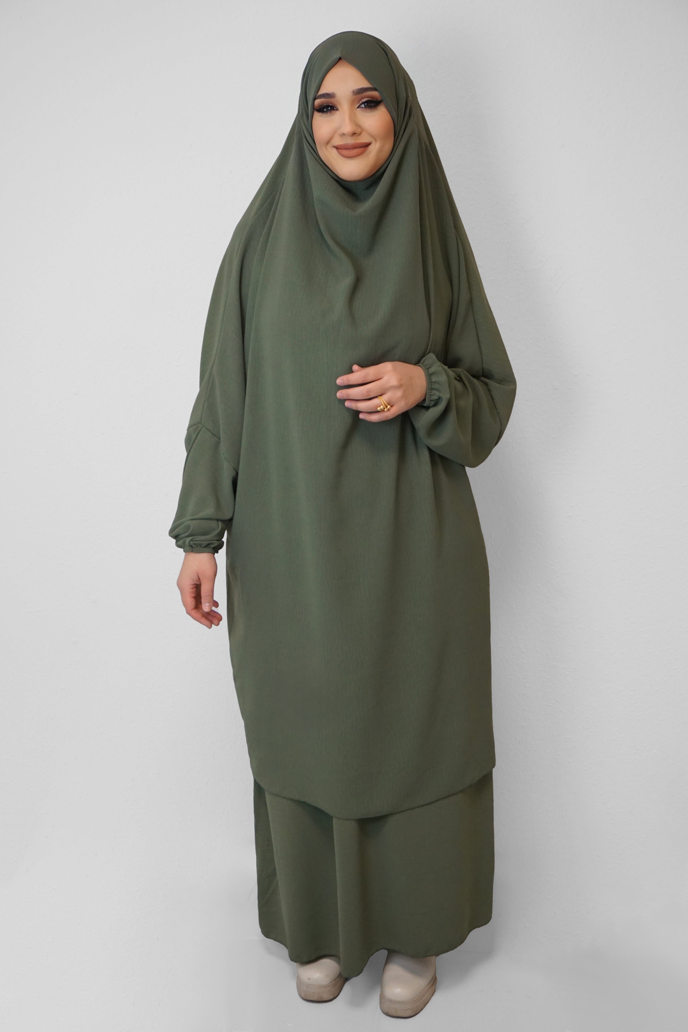 Jazz Jilbab Waldgrün