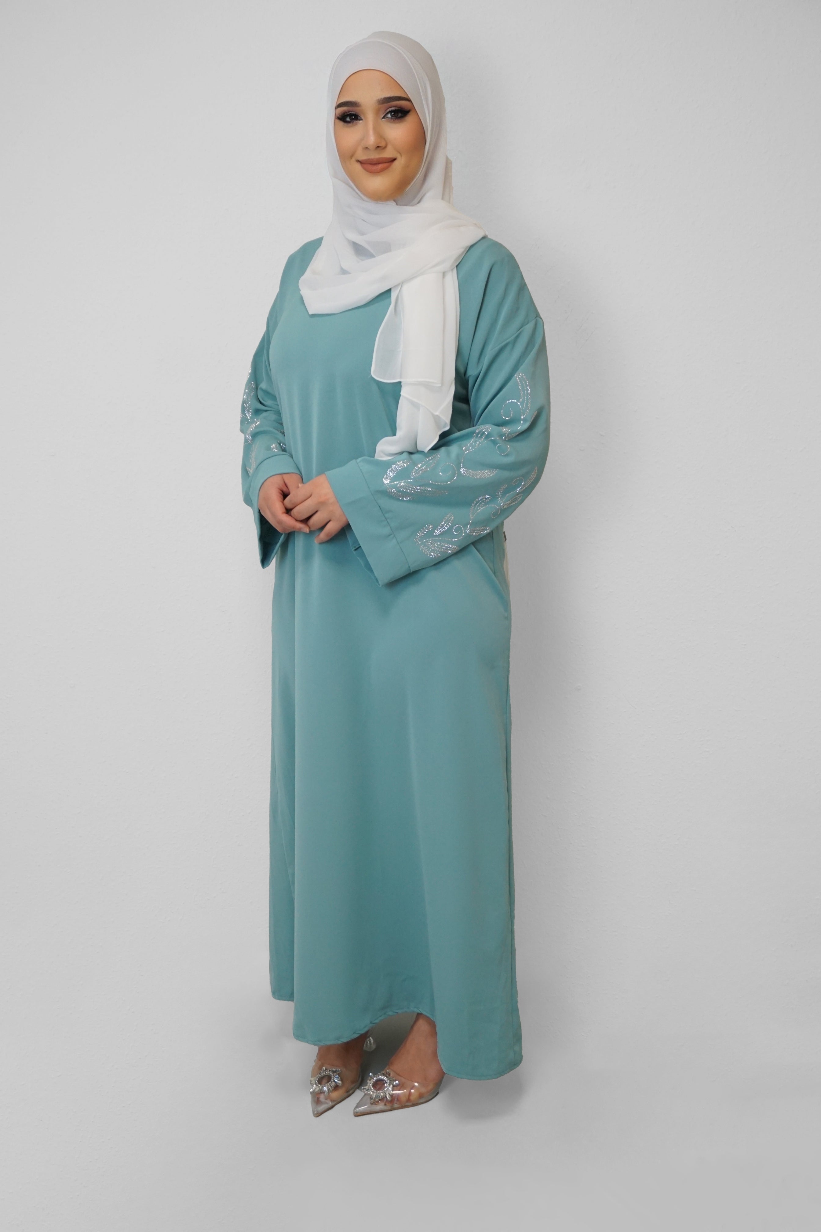 Abaya Basima Hell-Mint