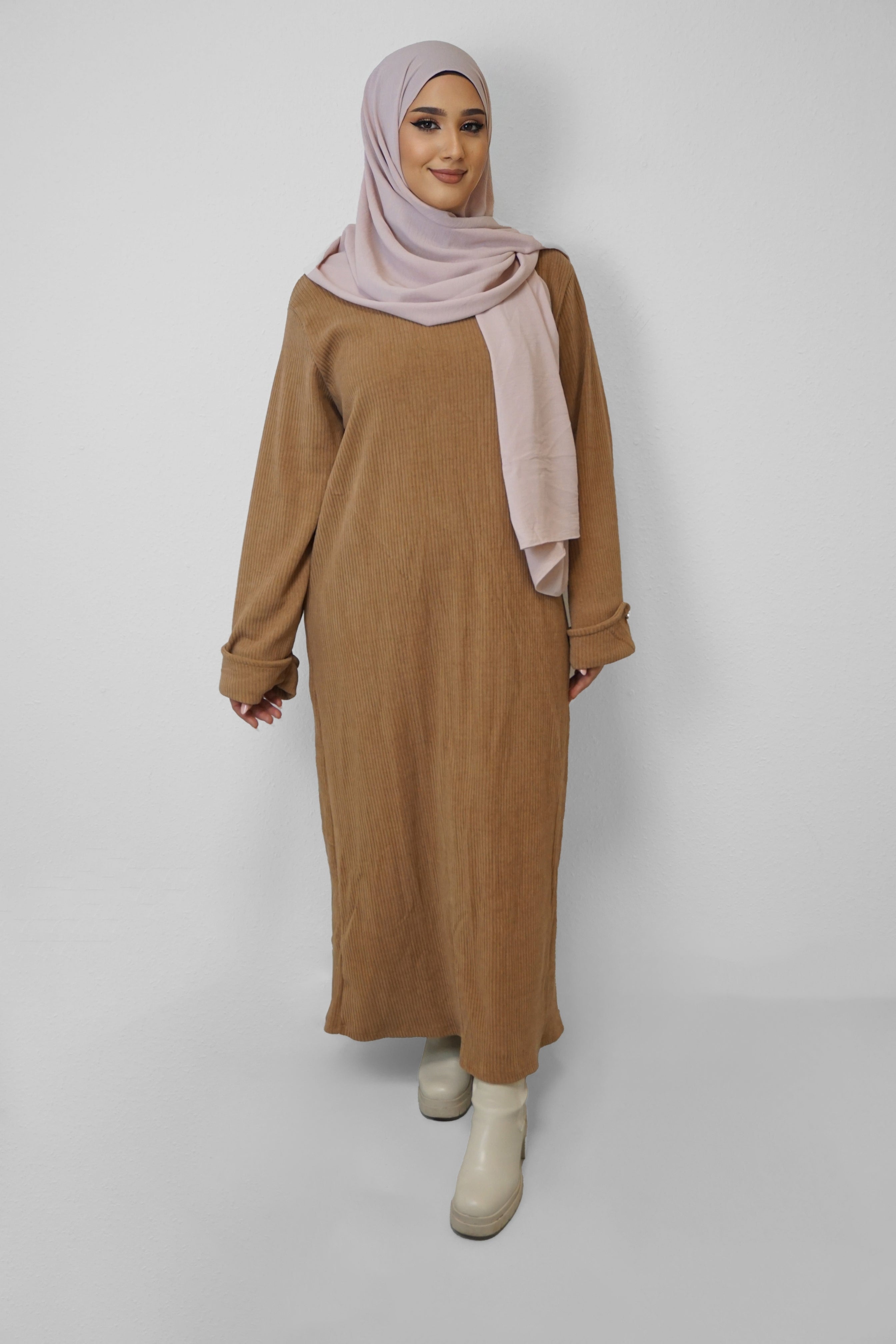 Cord Kleid Nada Camel
