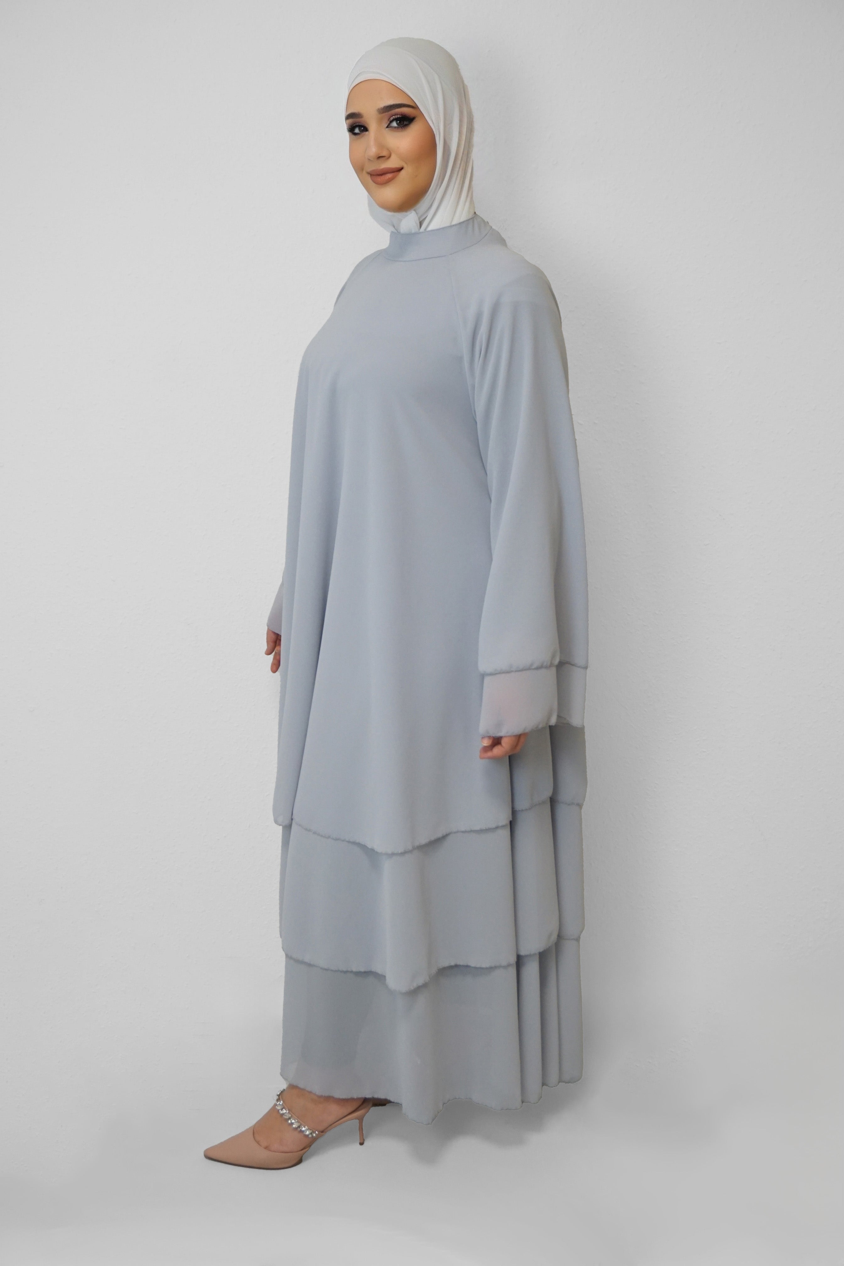 Abaya Chalisa Hellgrau