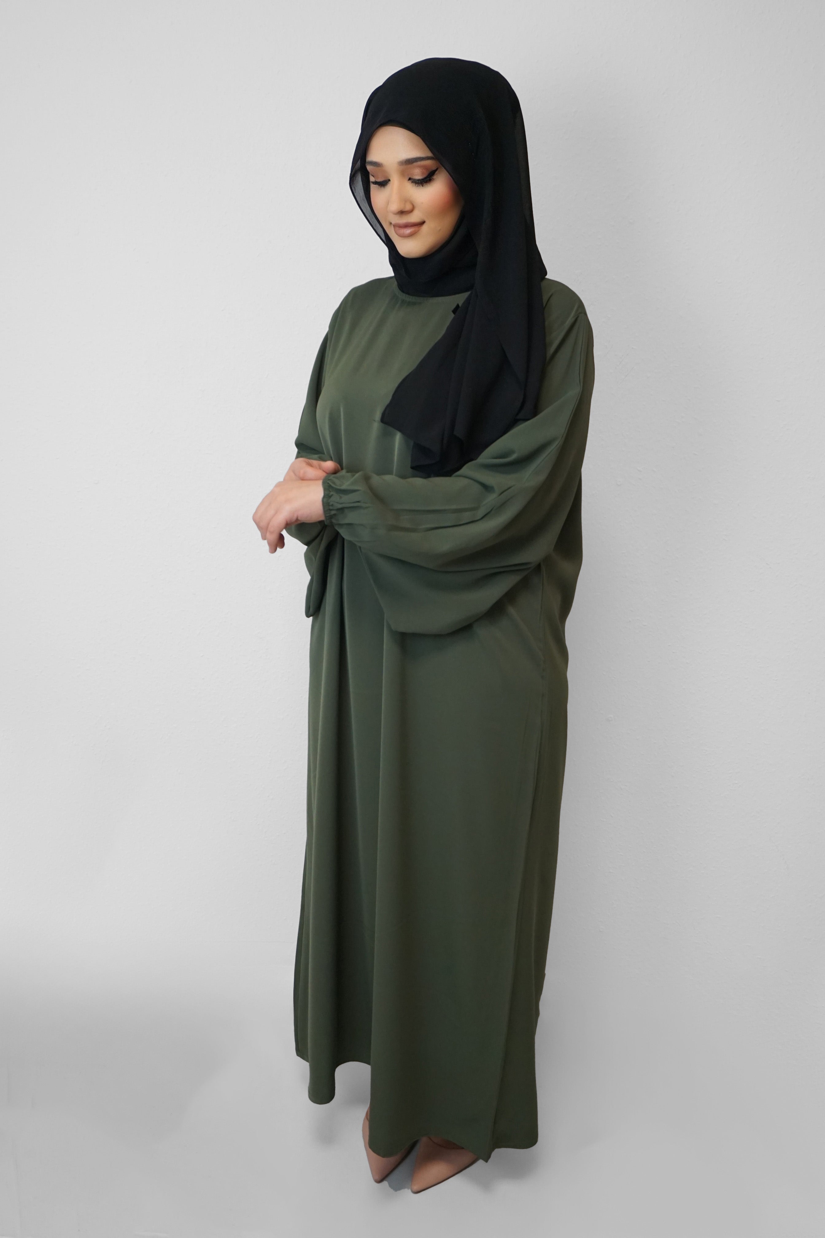 Abaya Amal Oliv