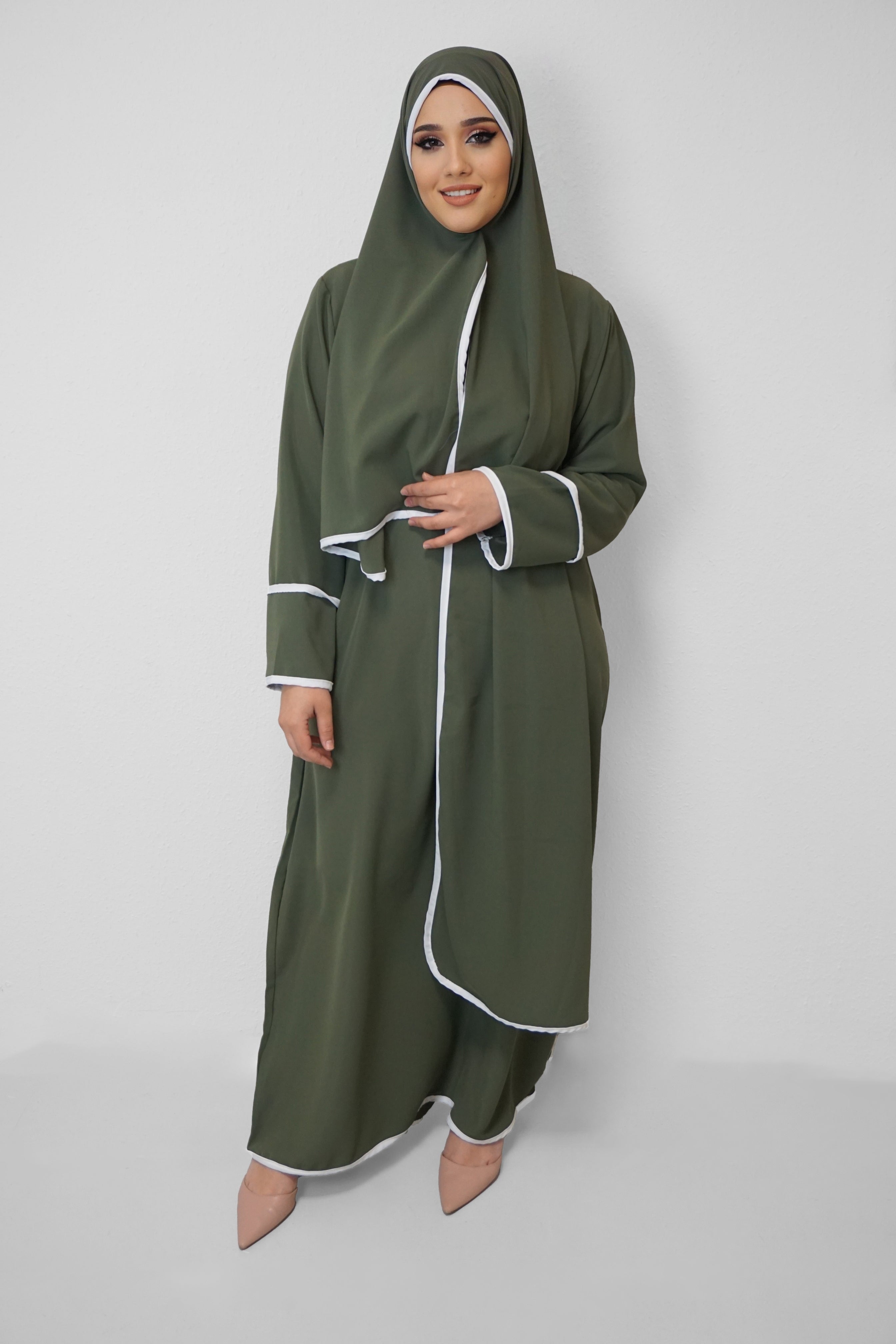 Abaya Kahleda Grün