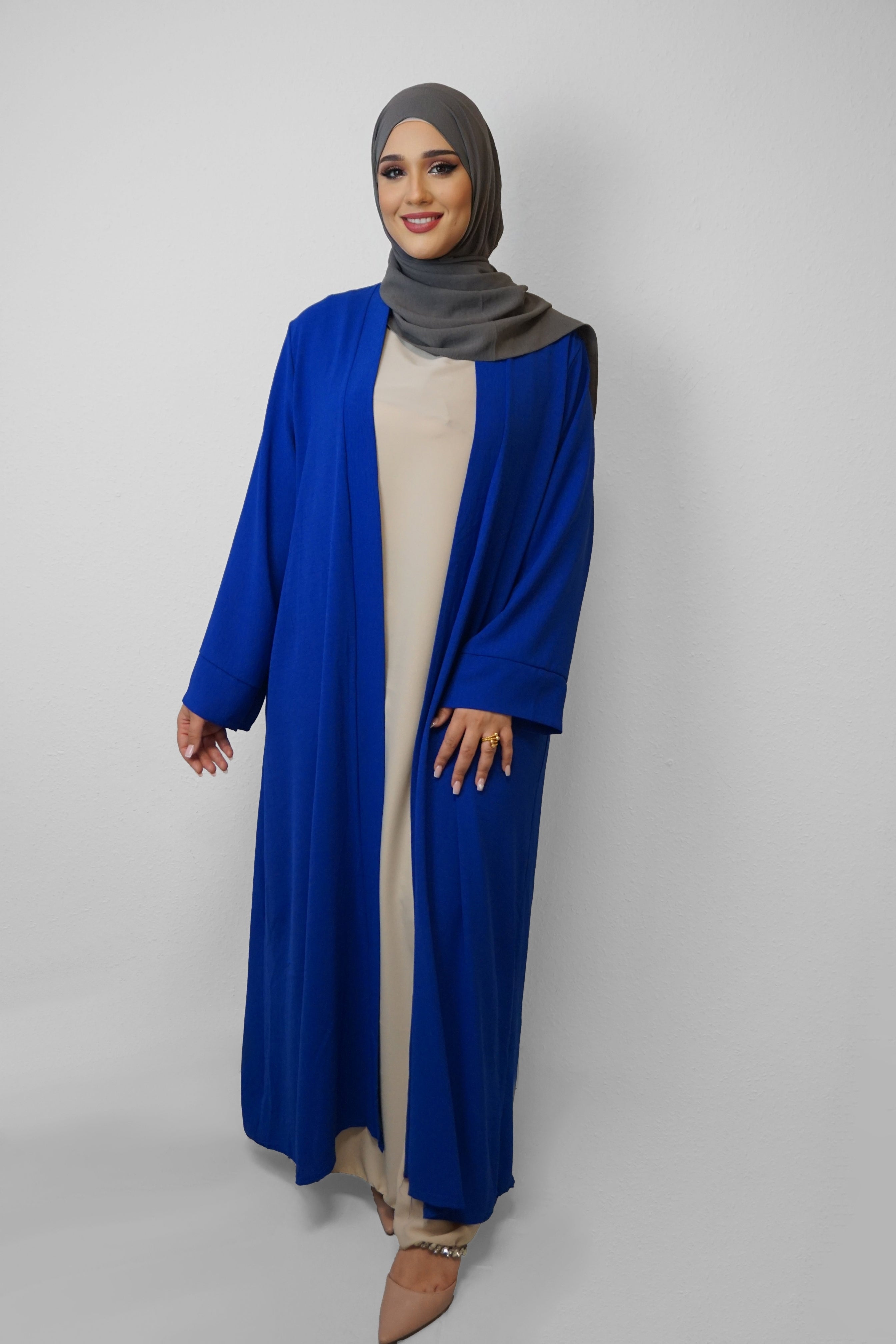 Kimono Narges Royalblau