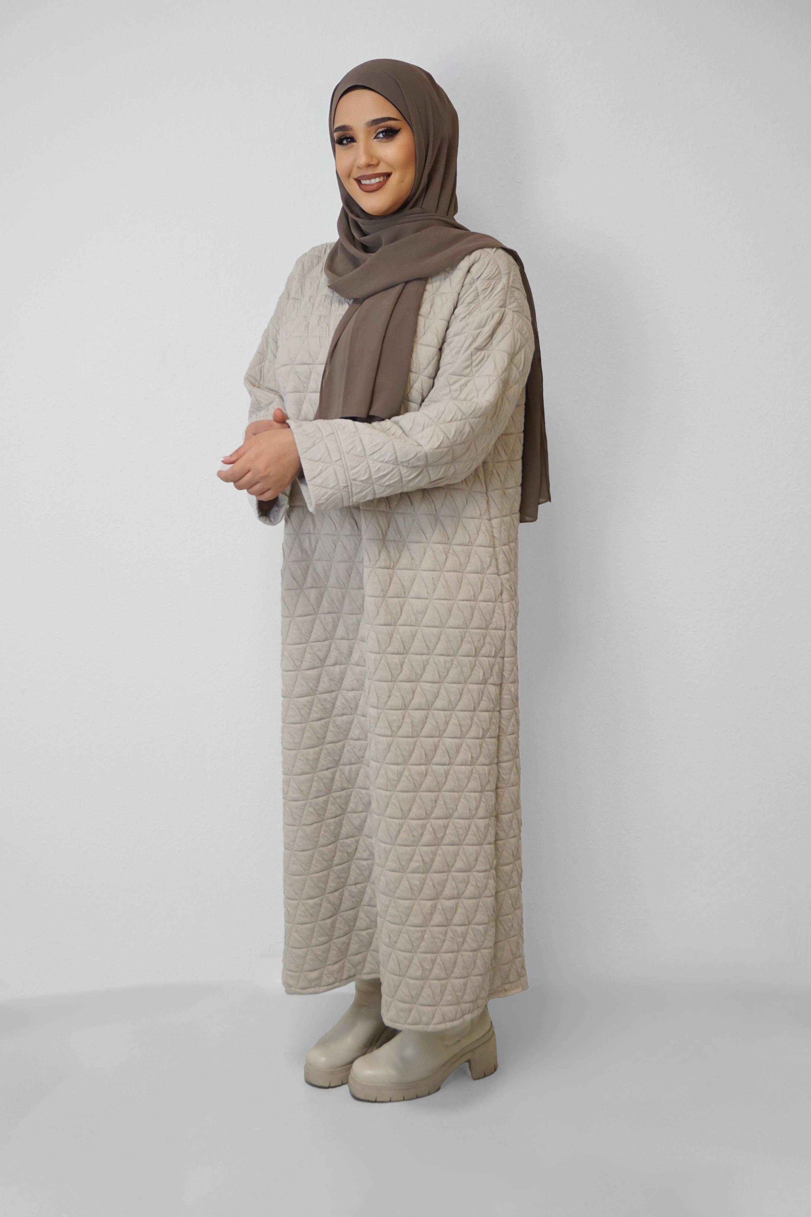 Maxi-Kleid Saly Beige