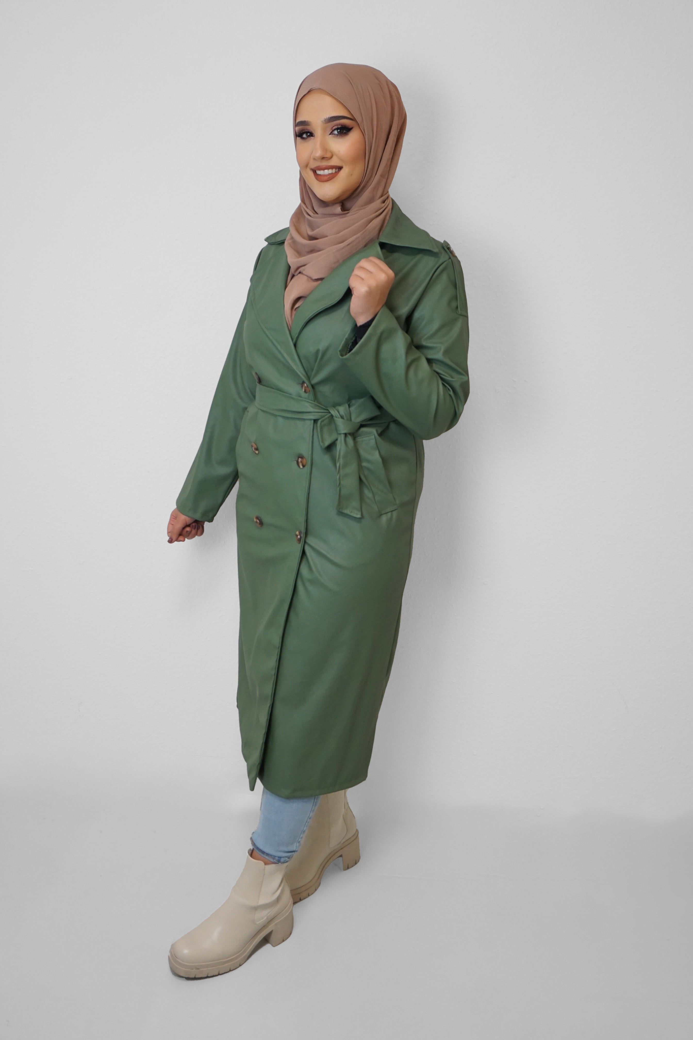 Mantel Saphira Grün