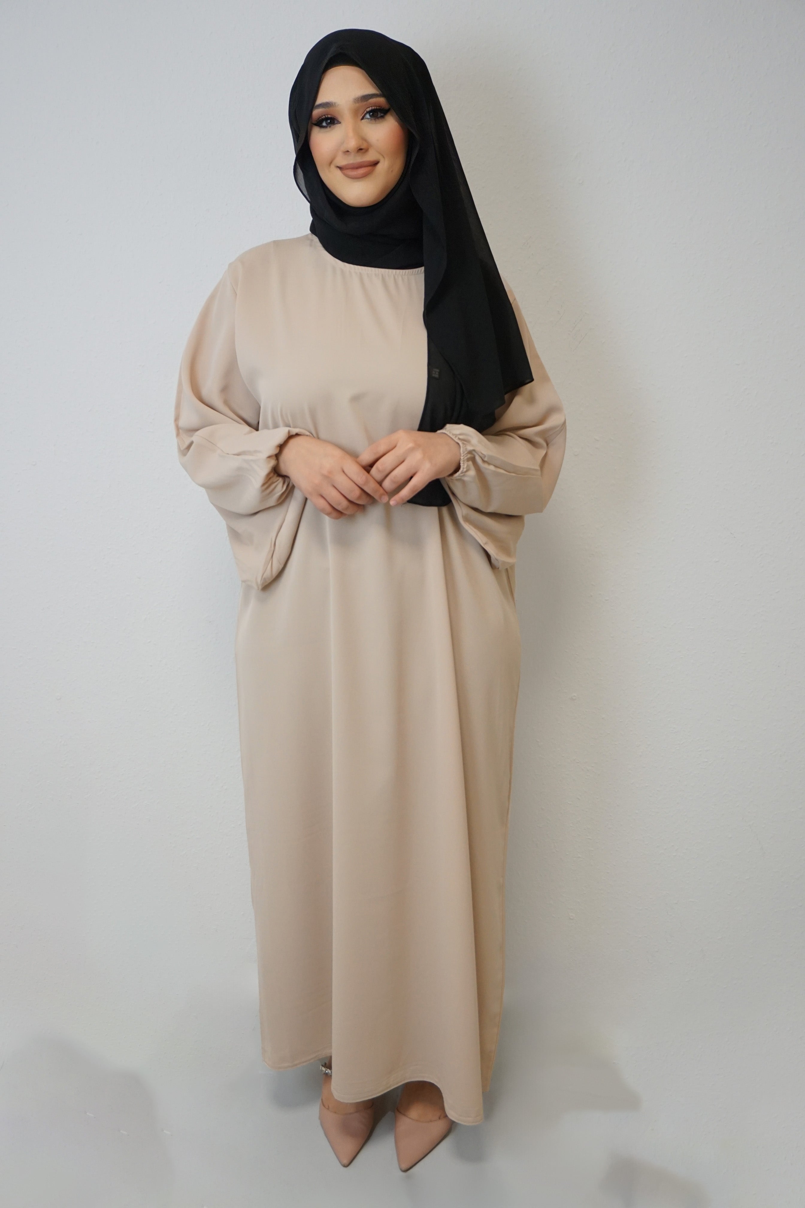 Abaya Amal Beige