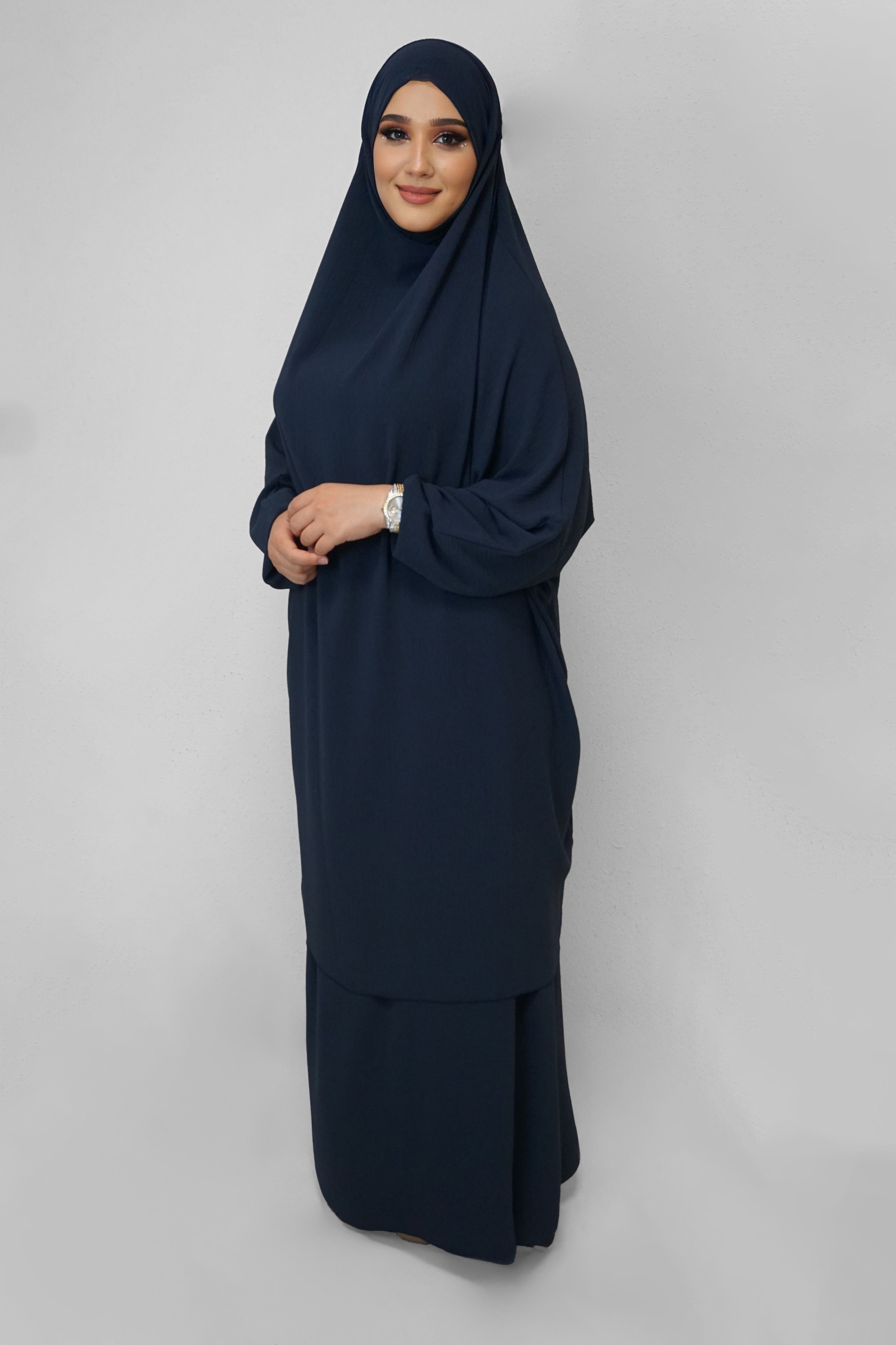 Jazz Jilbab Dunkelblau