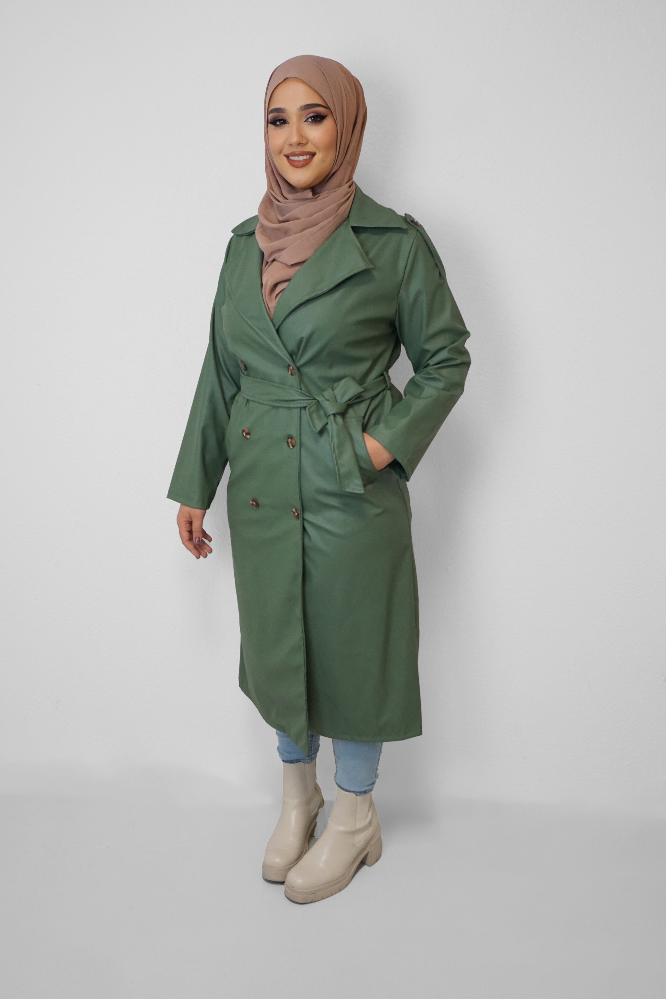 Mantel Saphira Grün