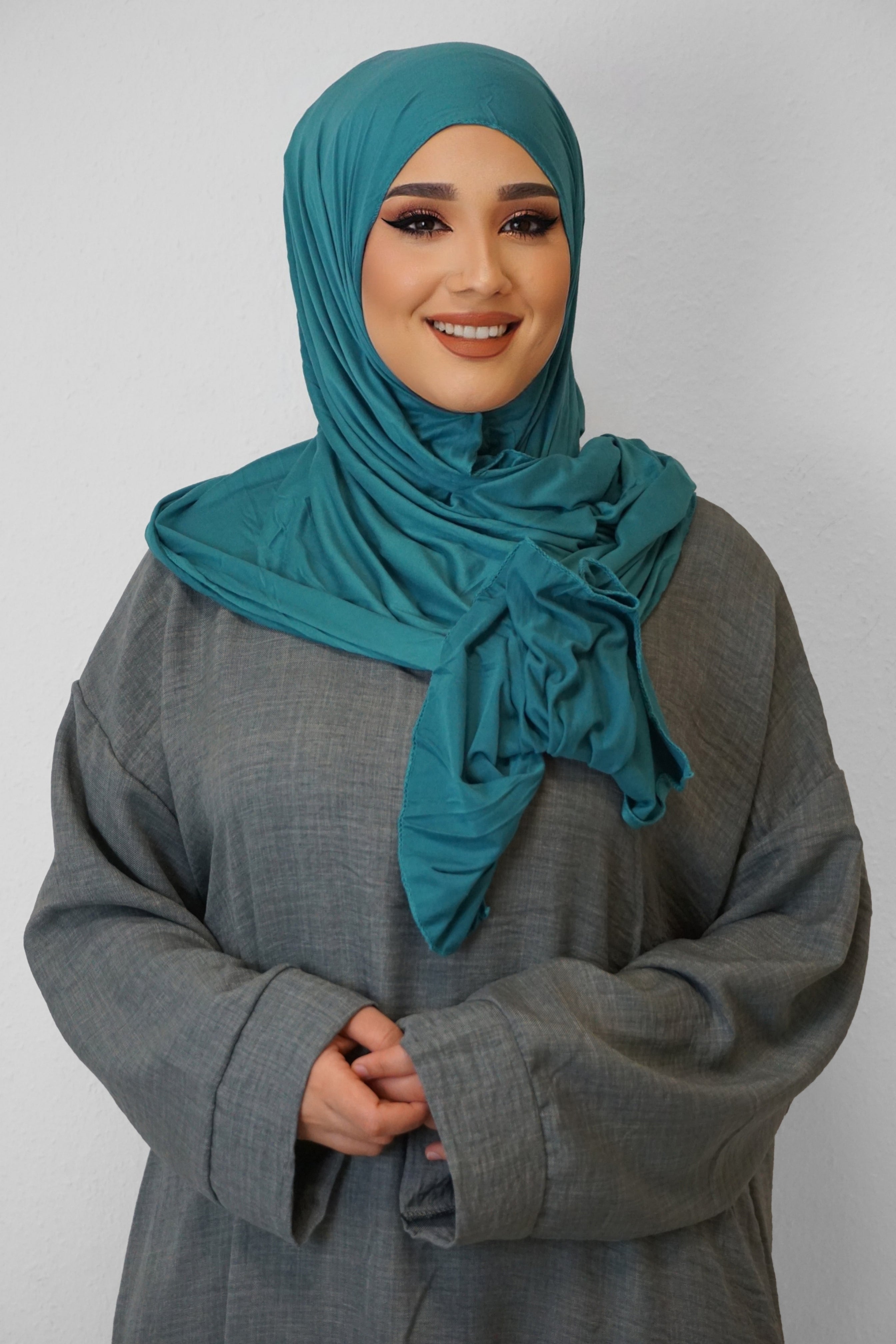 Jersey Hijab Fiza Dunkelmint
