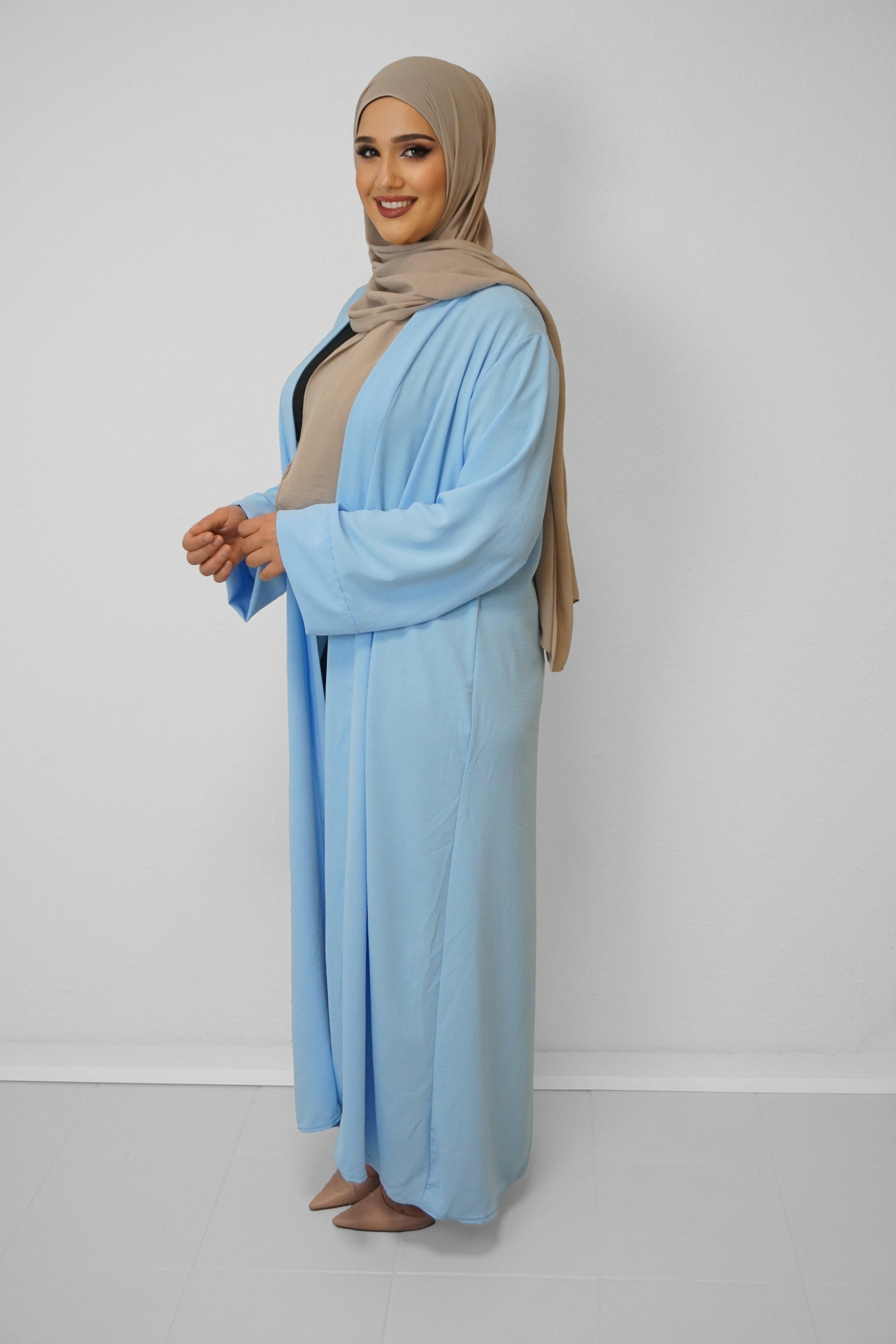 Kimono Narges Wasserblau