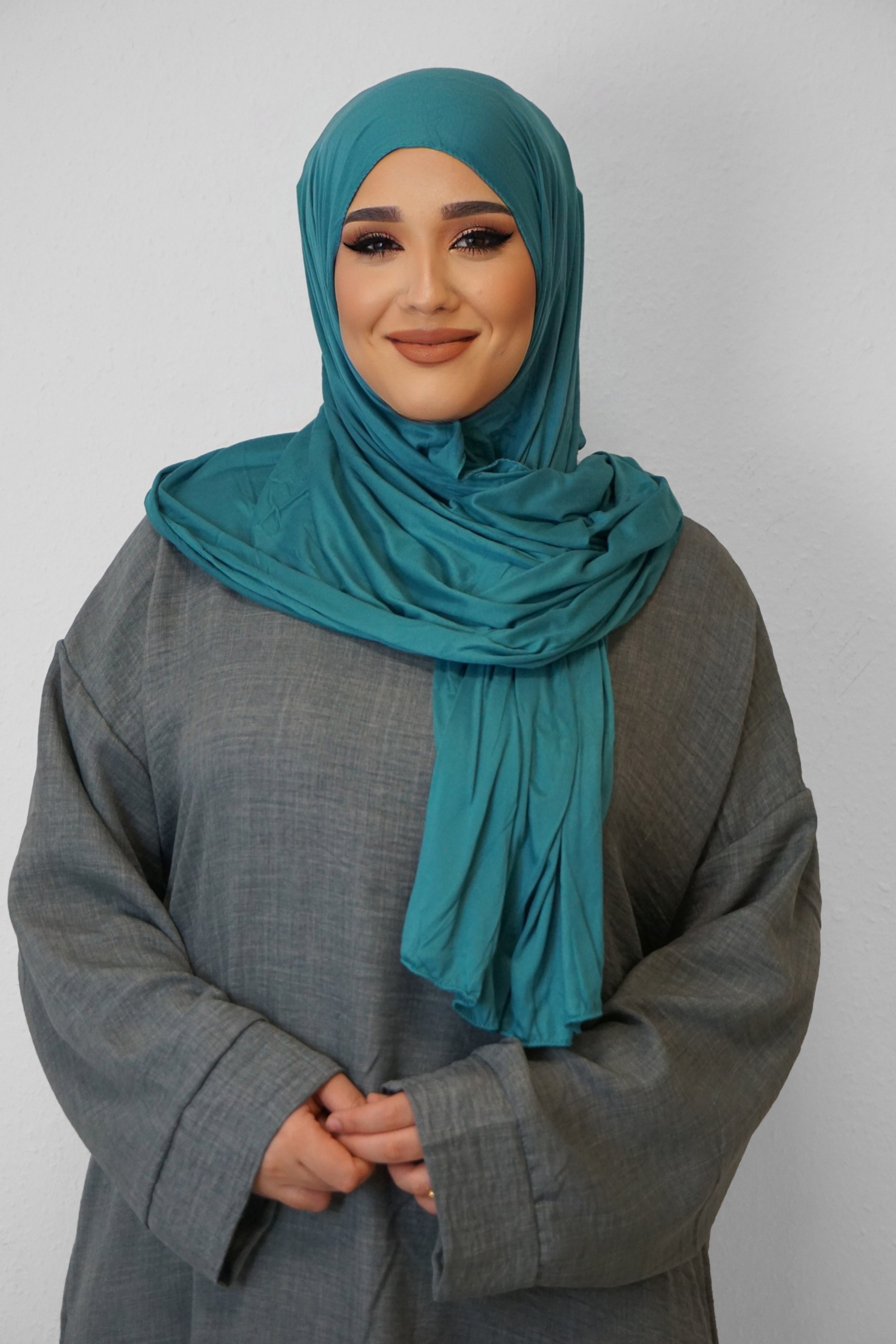 Jersey Hijab Fiza Dunkelmint