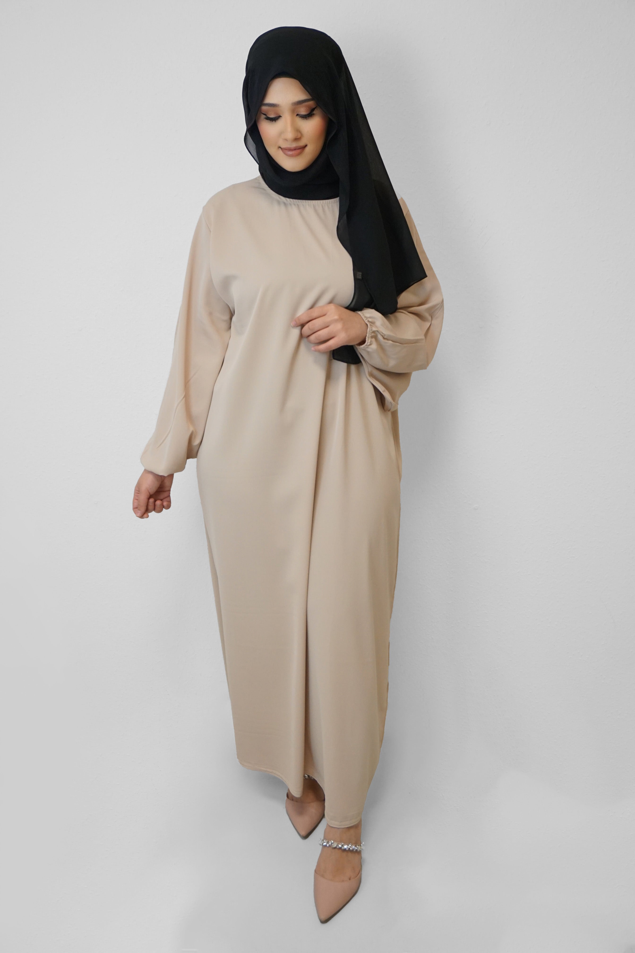 Abaya Amal Beige