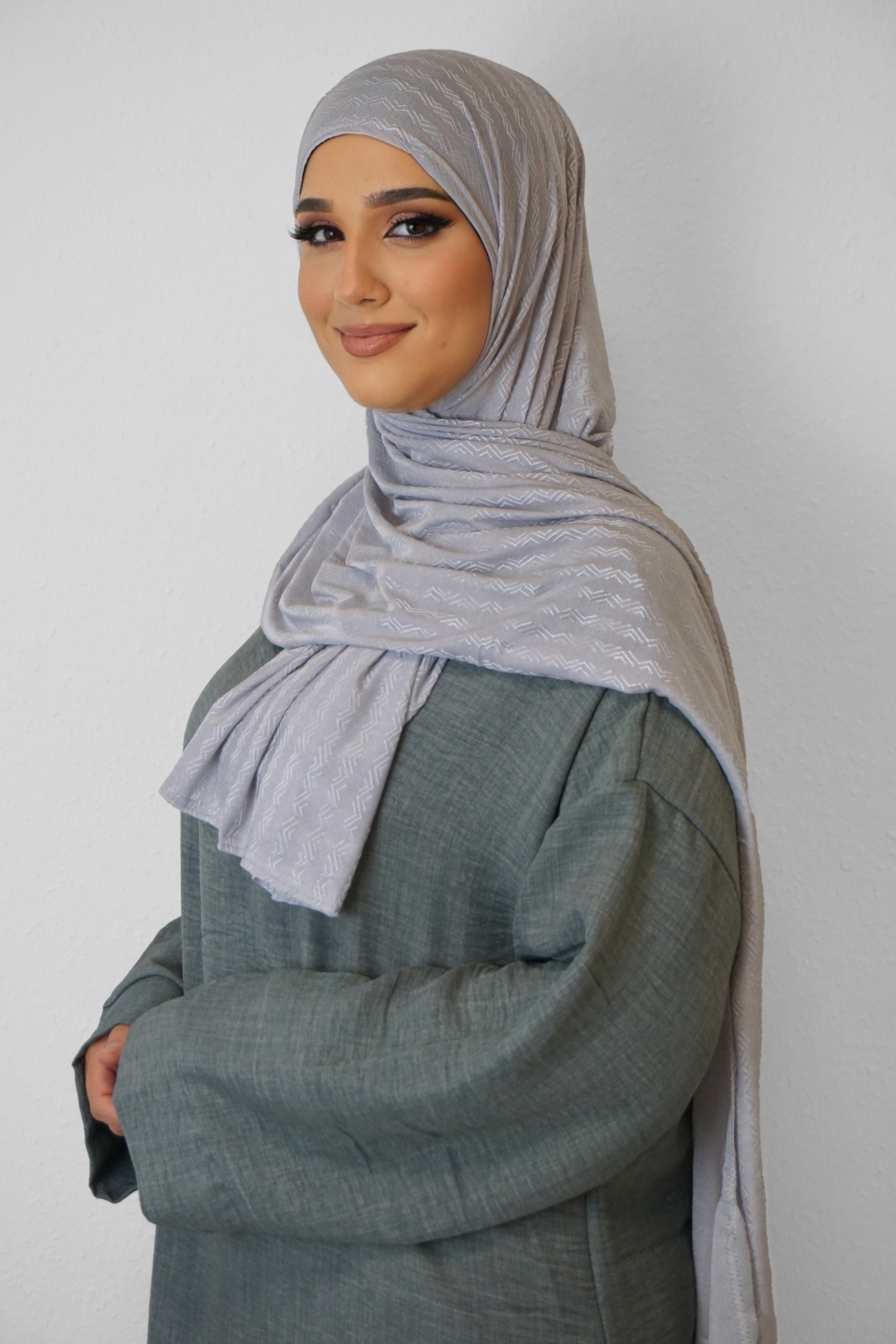 Jersey Ripped Elegance Grau