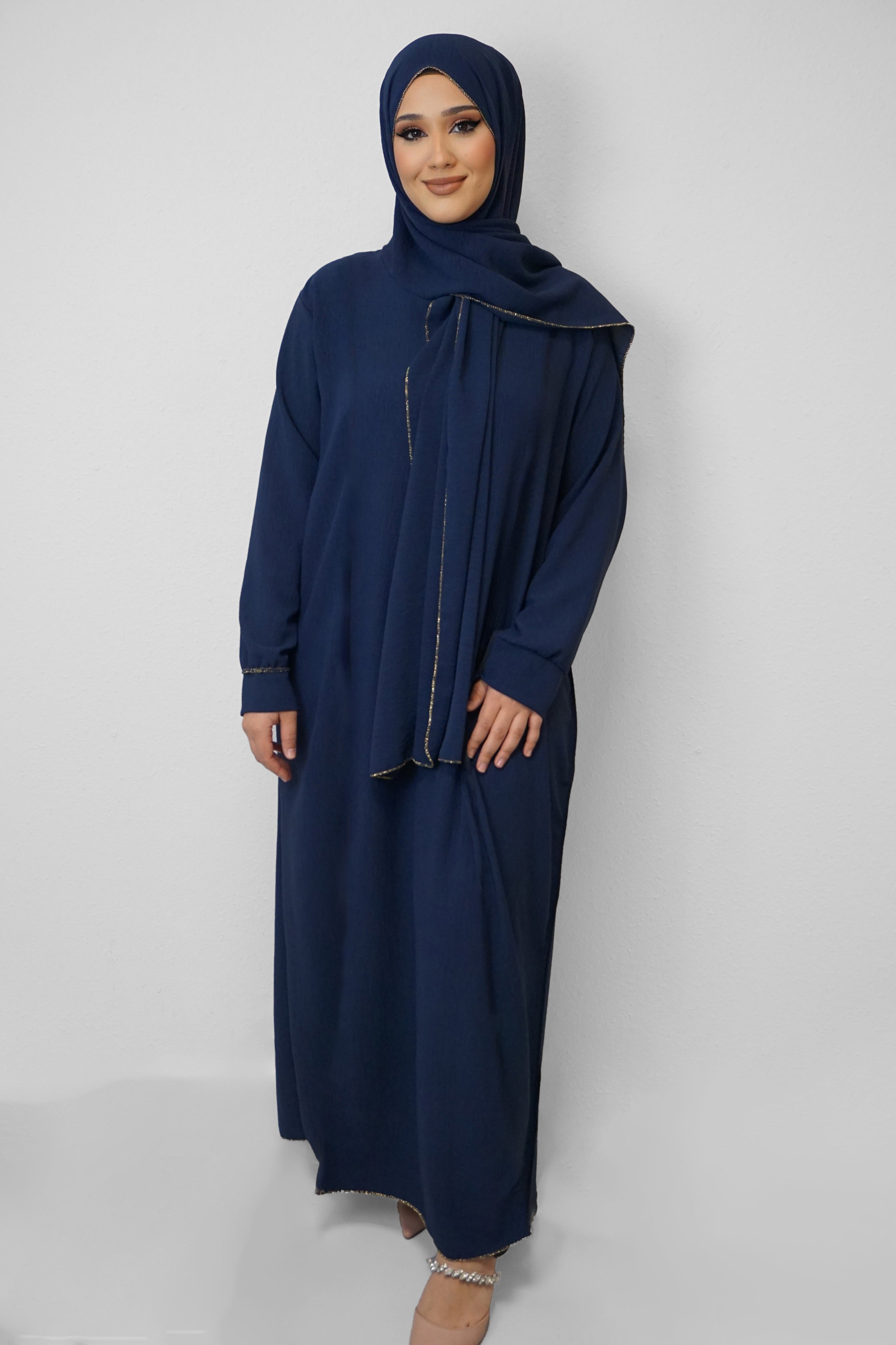 Abaya Cherin Marineblau