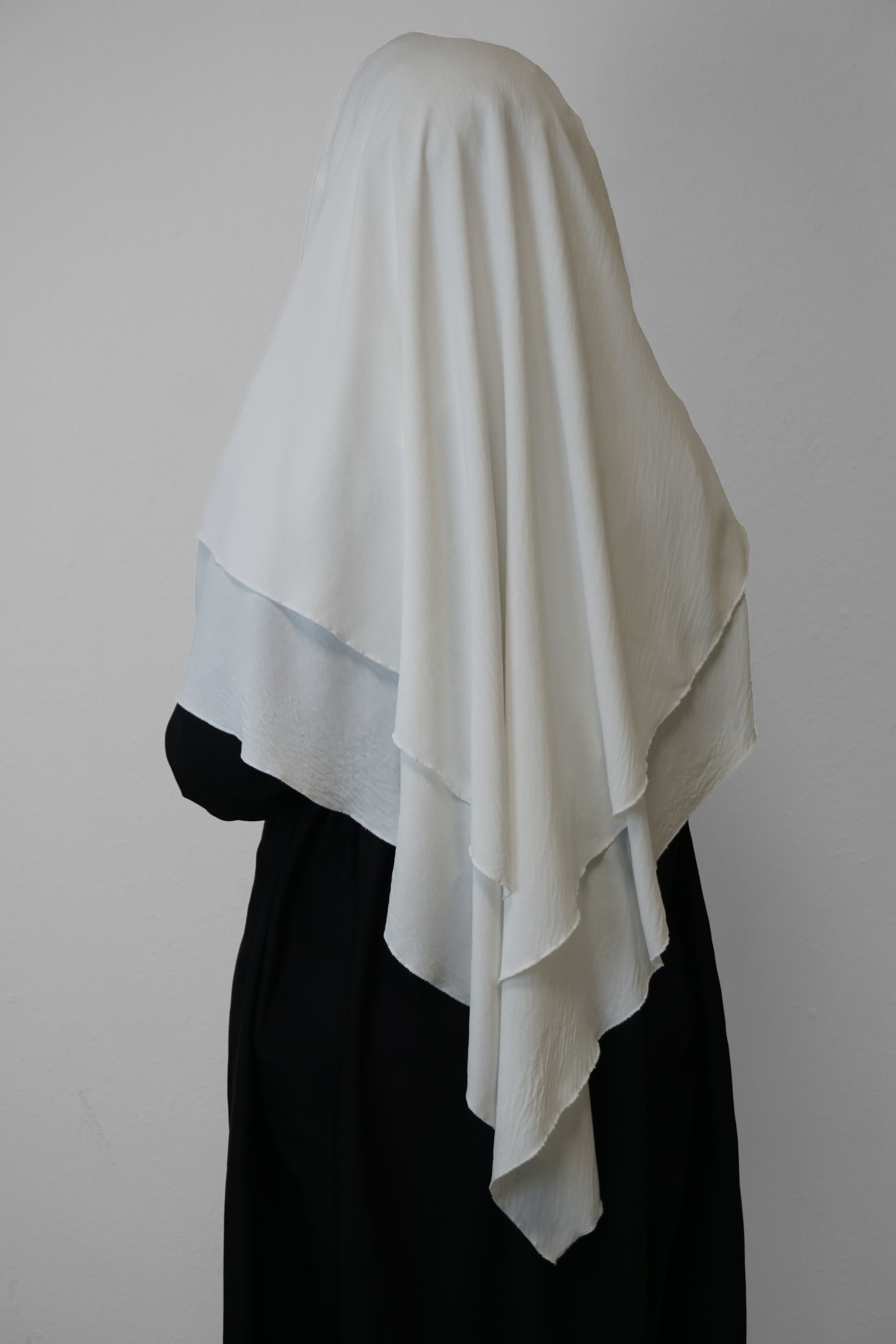 Jazz Khimar 2-lagig Weiss