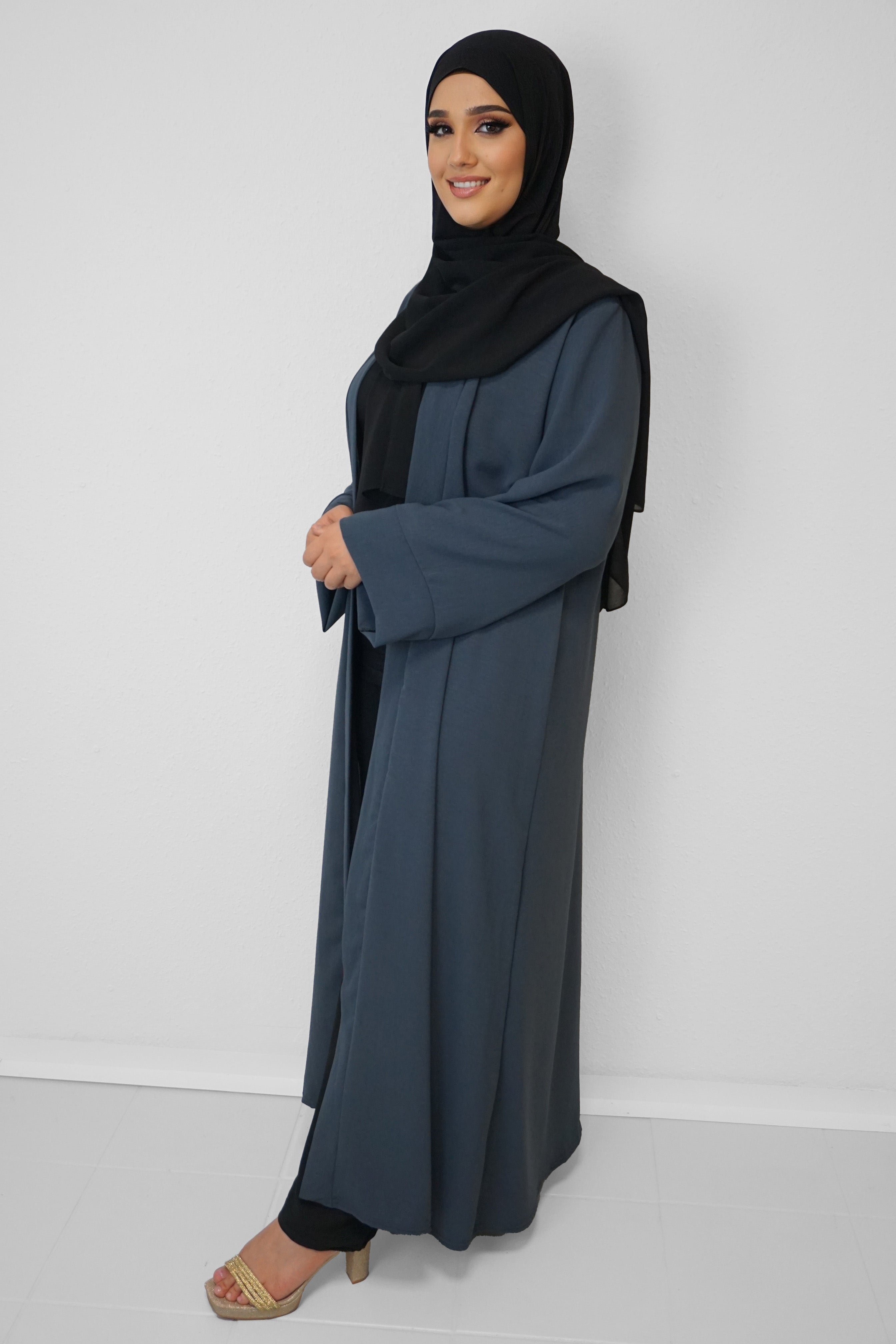 Kimono Narges Dunkelgrau