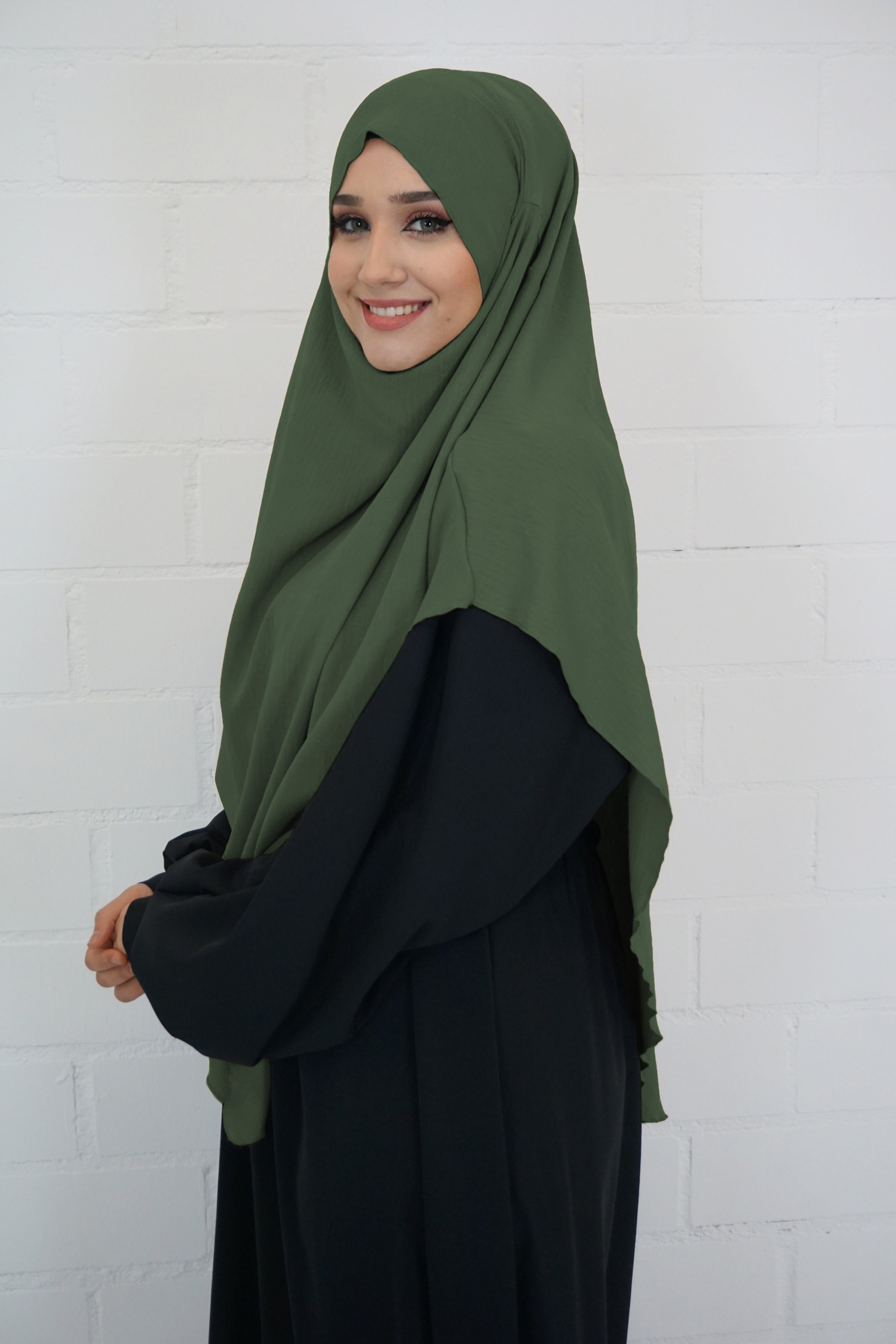 Jazz Khimar 1-lagig Grün