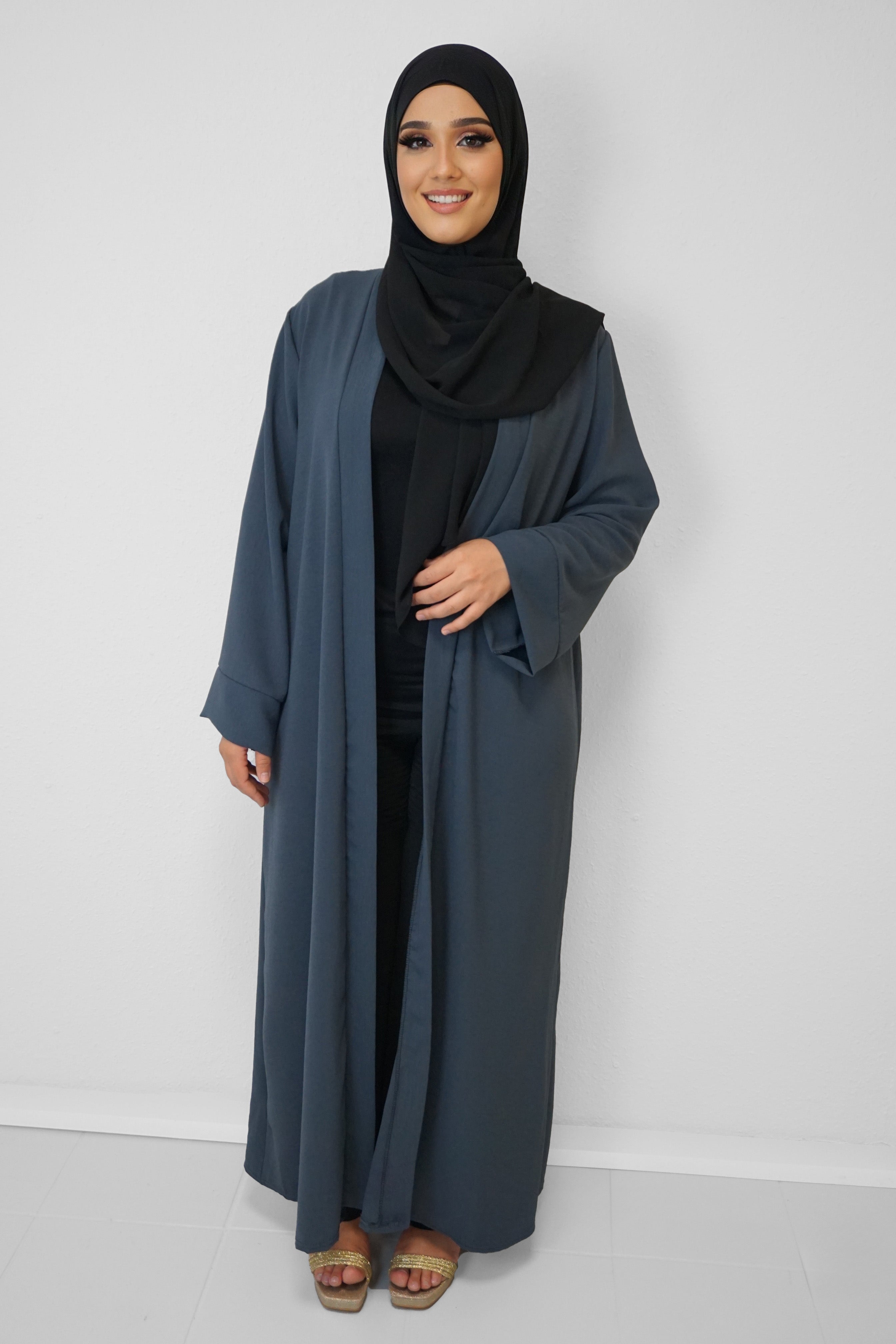 Kimono Narges Dunkelgrau