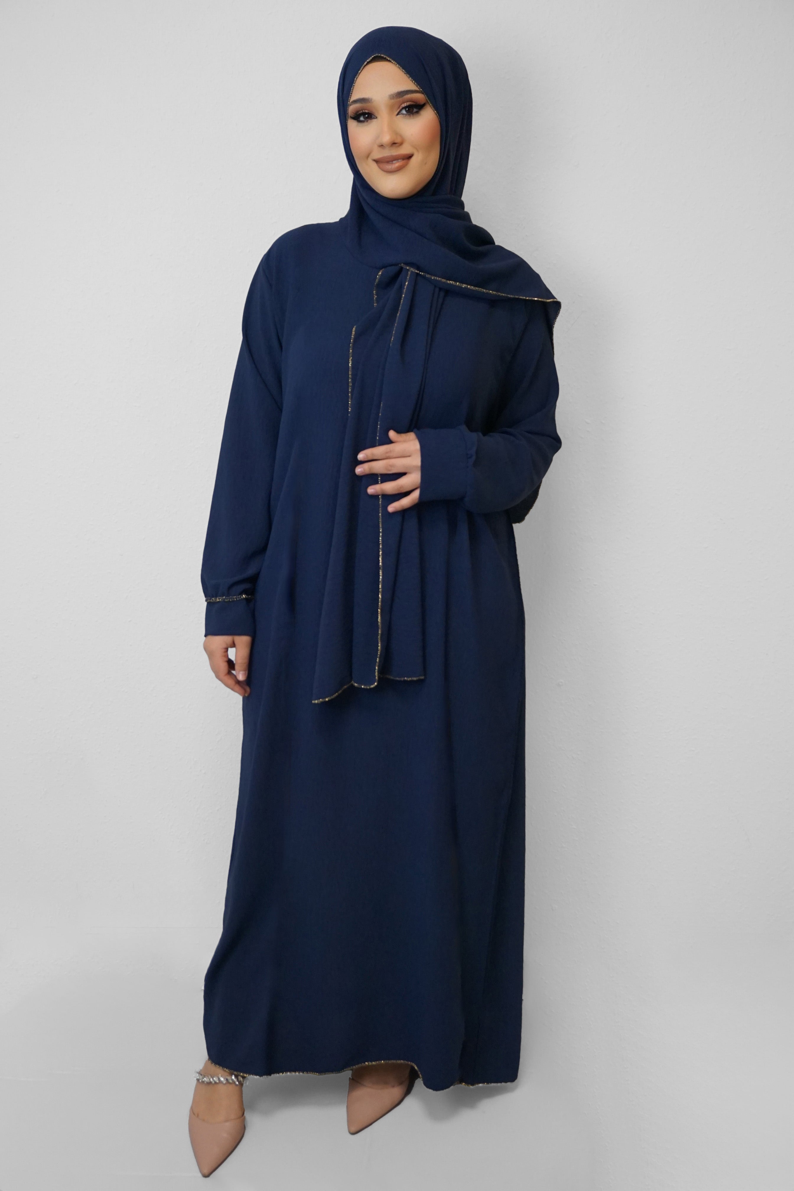 Abaya Cherin Marineblau