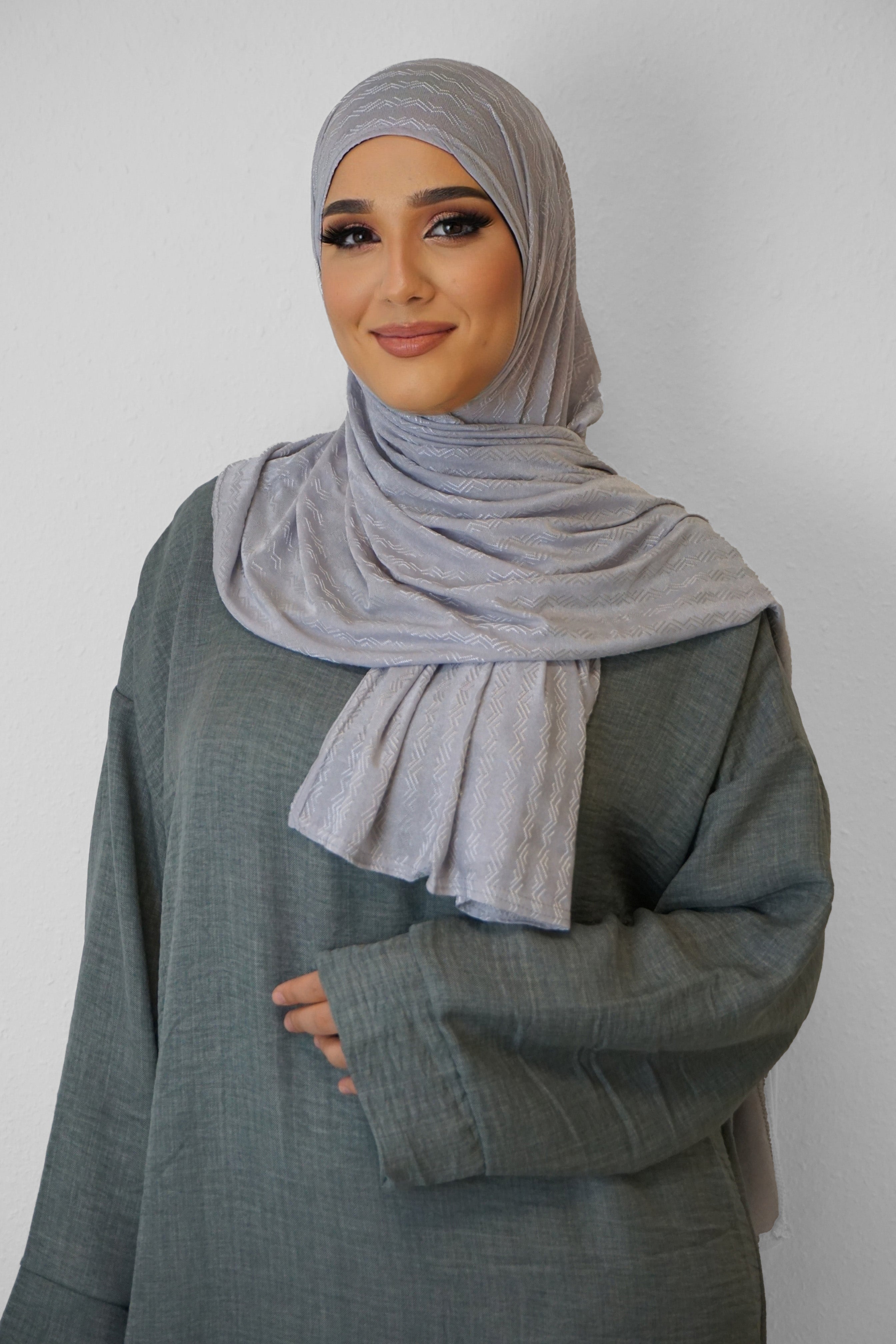 Jersey Ripped Elegance Grau