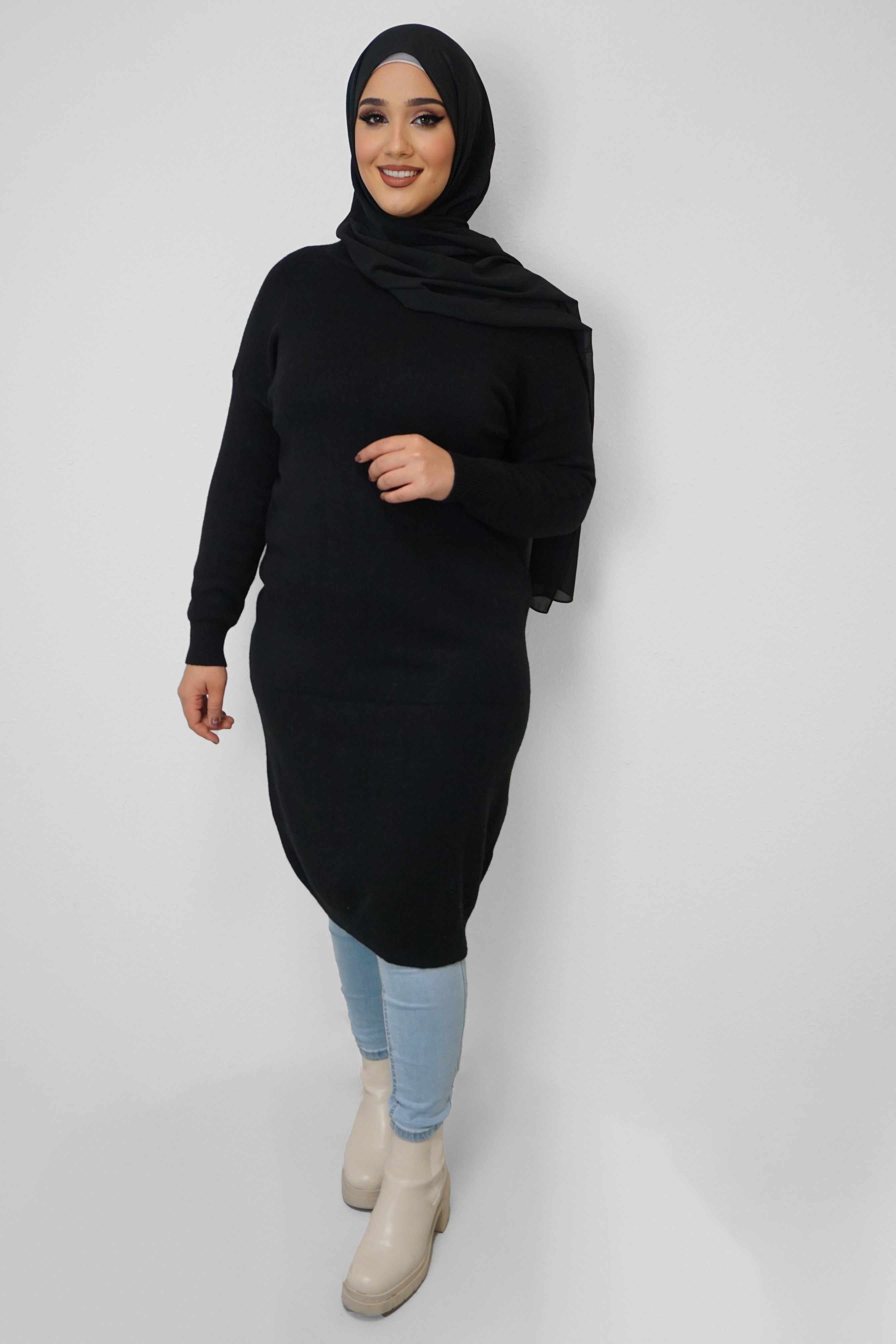 Oversize Pullover Sabiha Schwarz