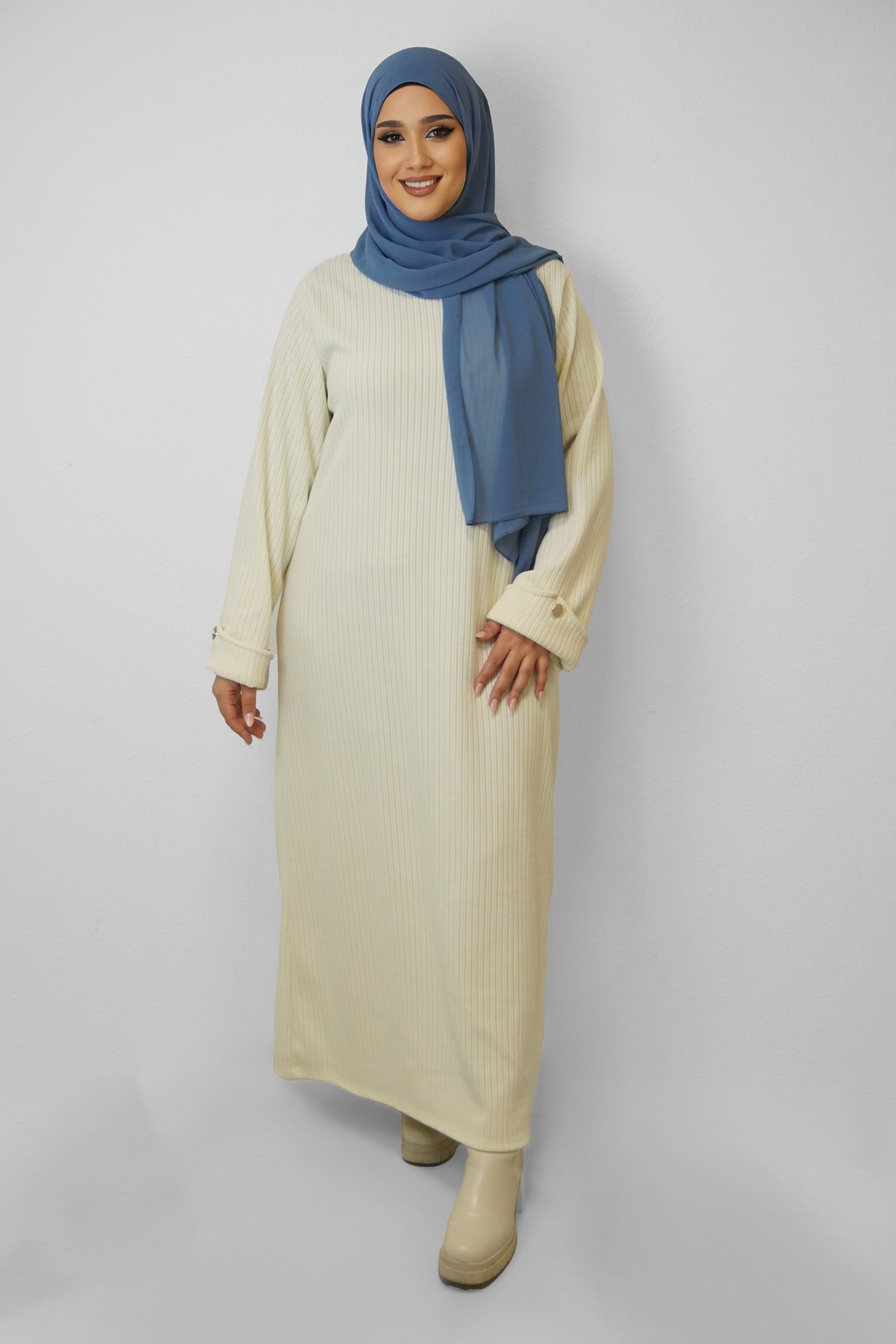 Cord Kleid Nada Beige