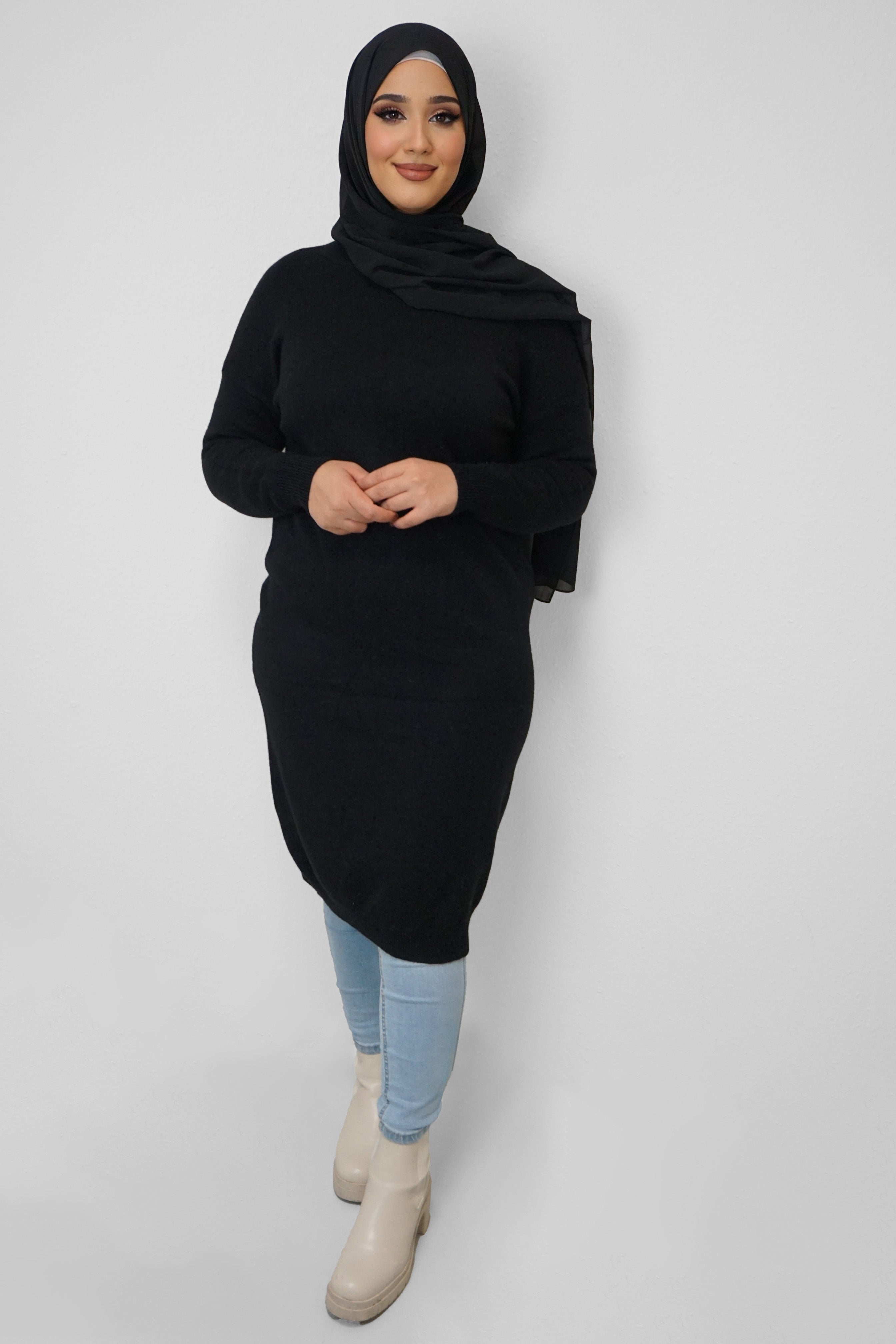 Oversize Pullover Sabiha Schwarz