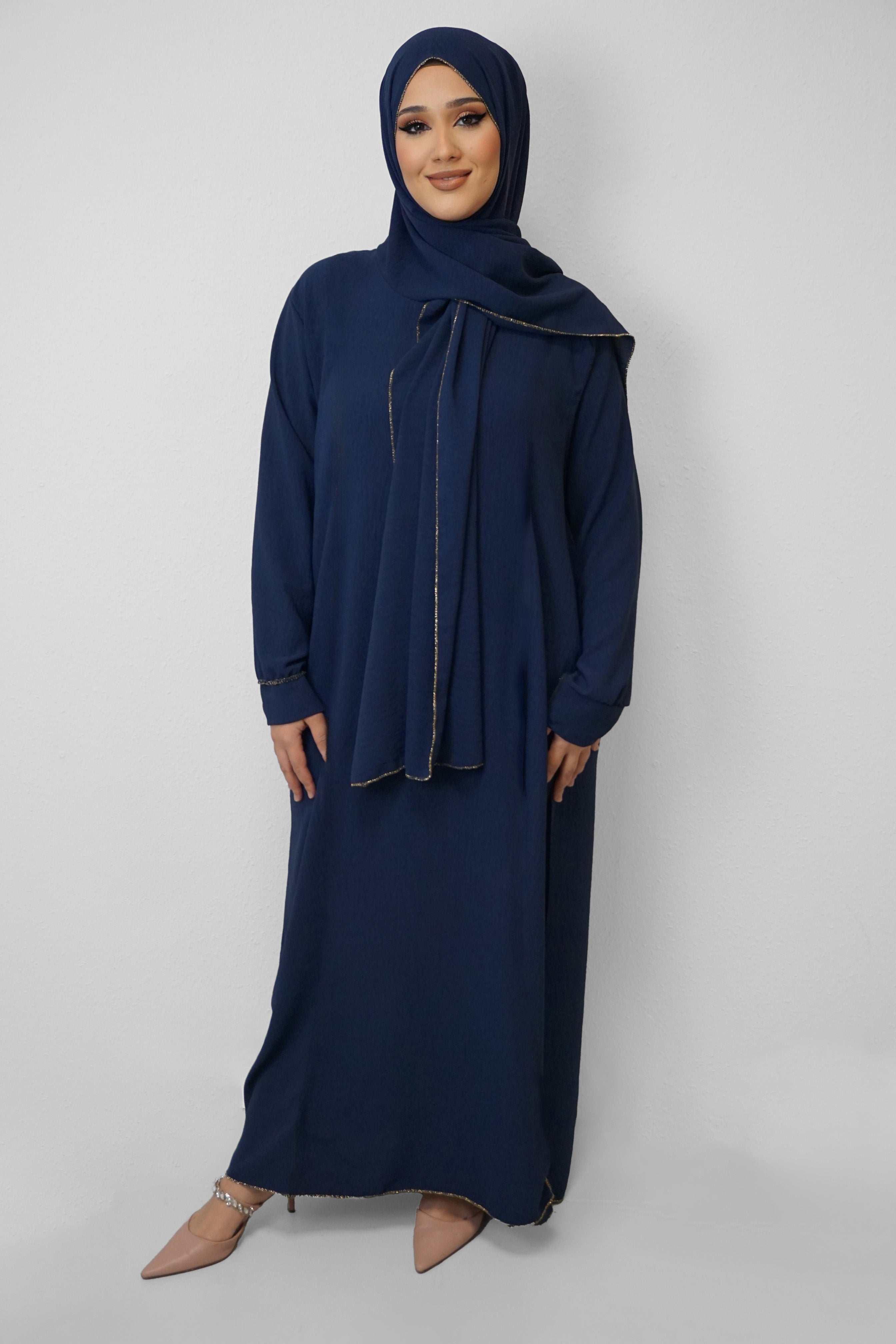 Abaya Cherin Marineblau