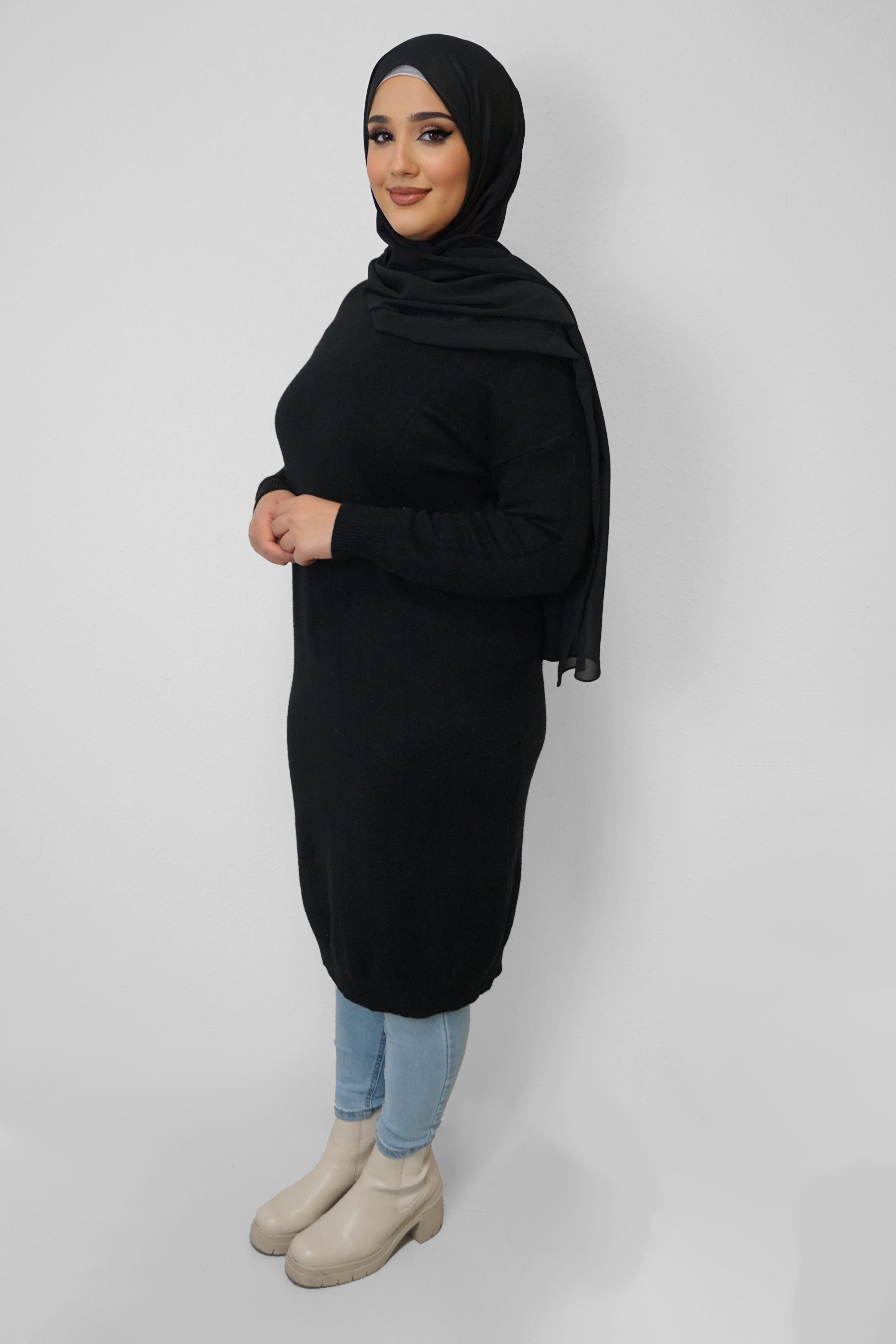 Oversize Pullover Sabiha Schwarz