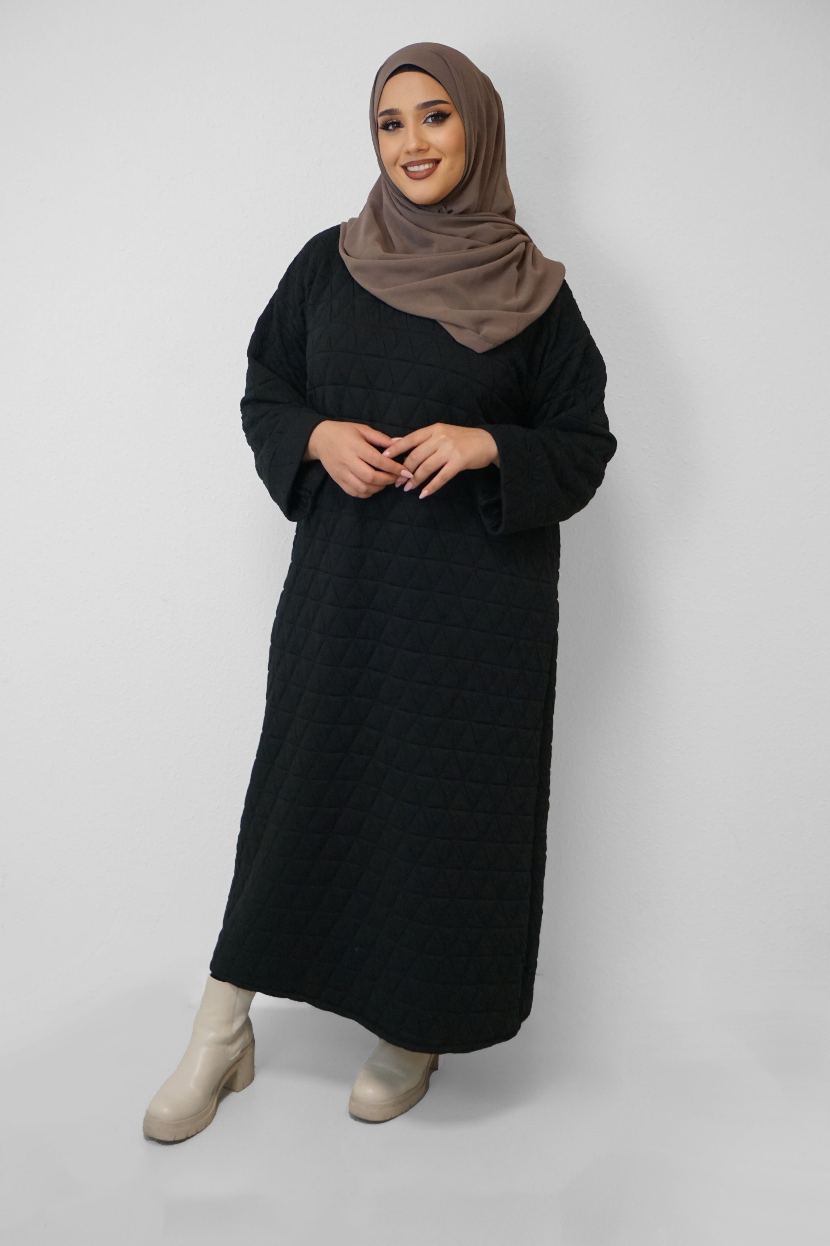 Maxi-Kleid Saly Schwarz