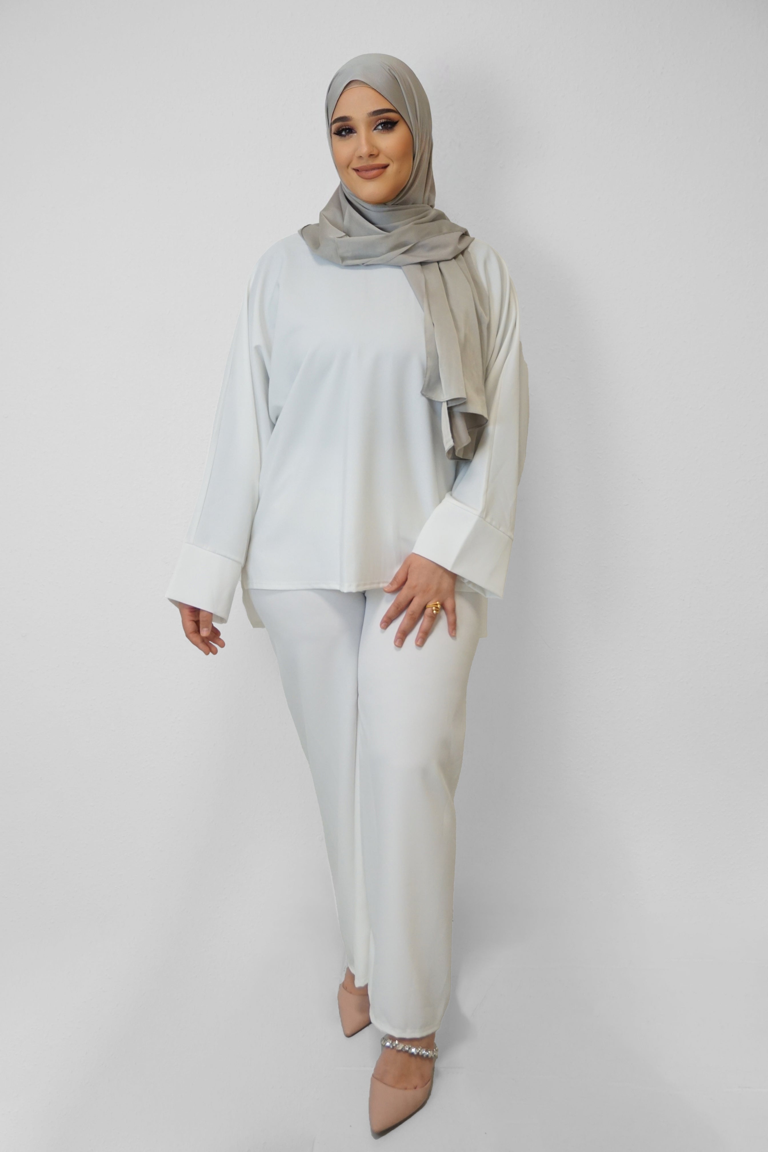 Zweiteiler Alona Weiß